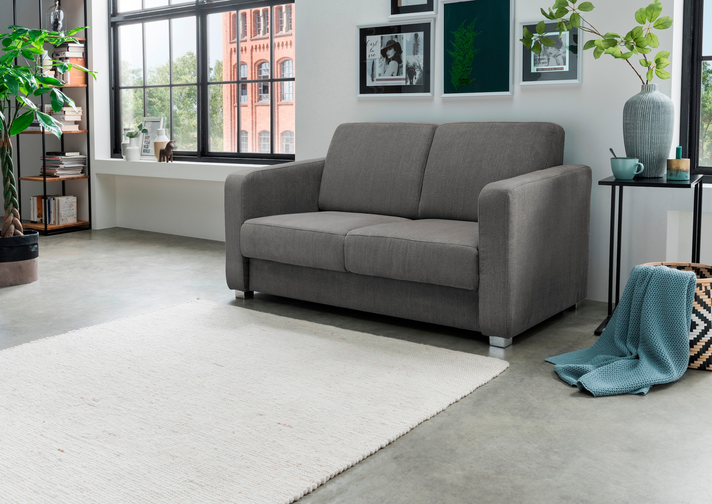 INOSIGN Schlafsofa "Mia Problemlöser Sofa, Einzelauszug, Bettsofa, zeitlos günstig online kaufen