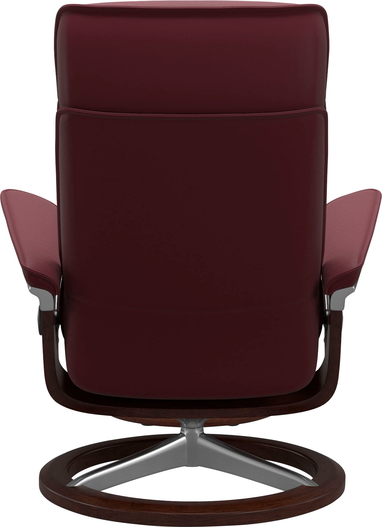 Stressless® Relaxsessel »Admiral«, (Set, Relaxsessel inkl. Hocker), mit Signature Base, Größe M & L, Gestell Braun