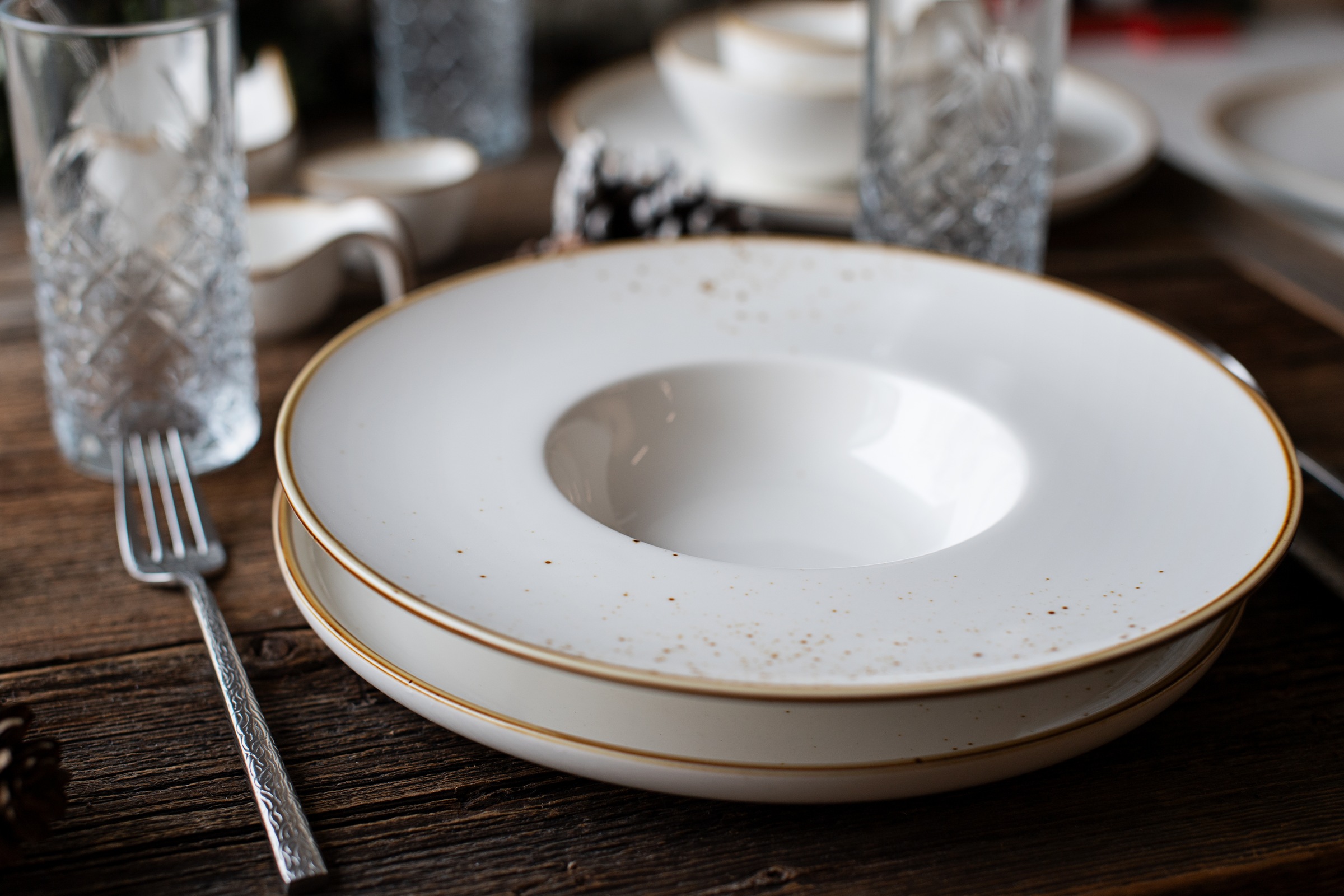 MÄSER Teller-Set »PINTAR, Gourmetteller Set, Porzellan«