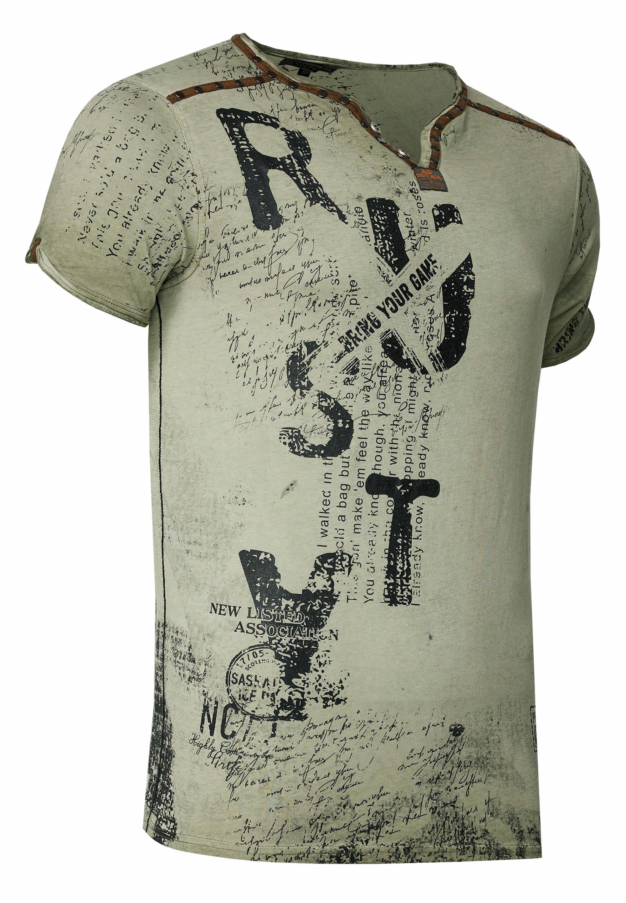 Rusty Neal T-Shirt, im Used-Look