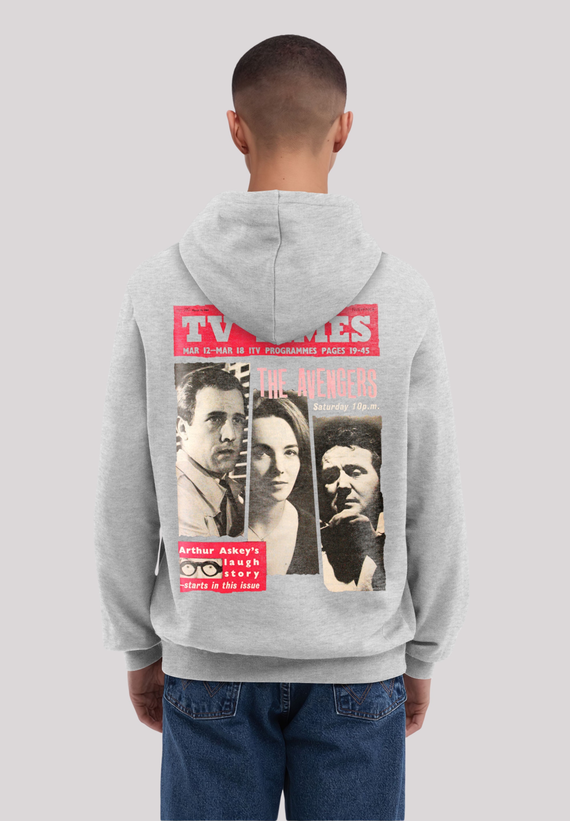 F4NT4STIC Kapuzenpullover "TV Times The Avengers 1961 Cover", Premium Quali günstig online kaufen