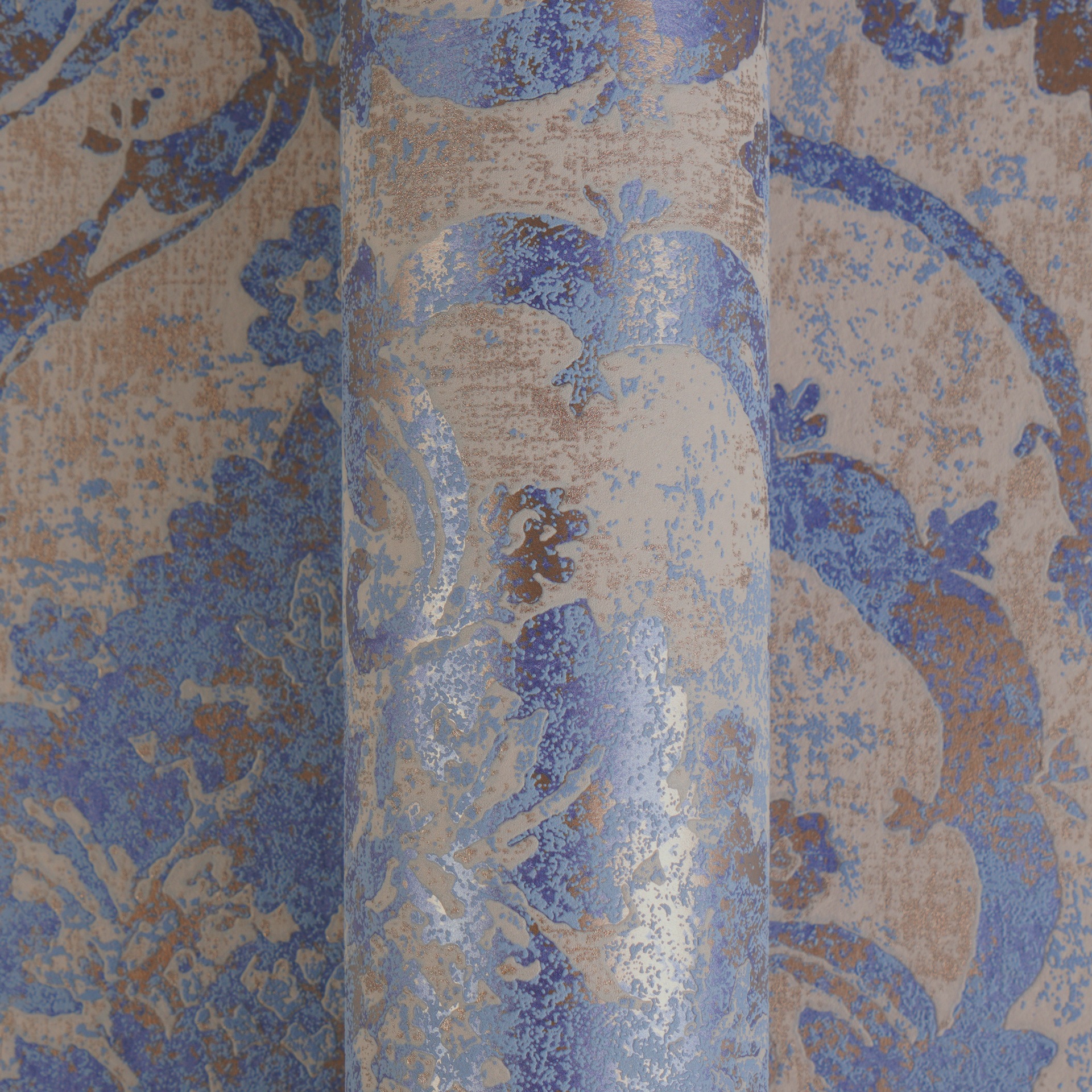 living walls Vliestapete »Vibes & Styles Davide – Maison Du Temps Vliestapete« ornamental leicht strukturiert Elegantes Ornamentdesign mit Vintage-Charakter und edlem Glanzeffekt
