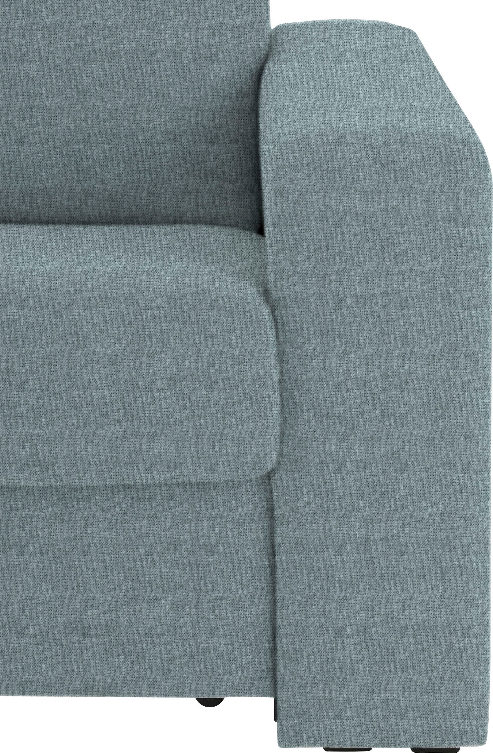 Home affaire Schlafsofa »Roma Matratzenhöhe 14 cm«, Dauerschlaffunktion, mit Unterfederung, Lattenrost, Matratze