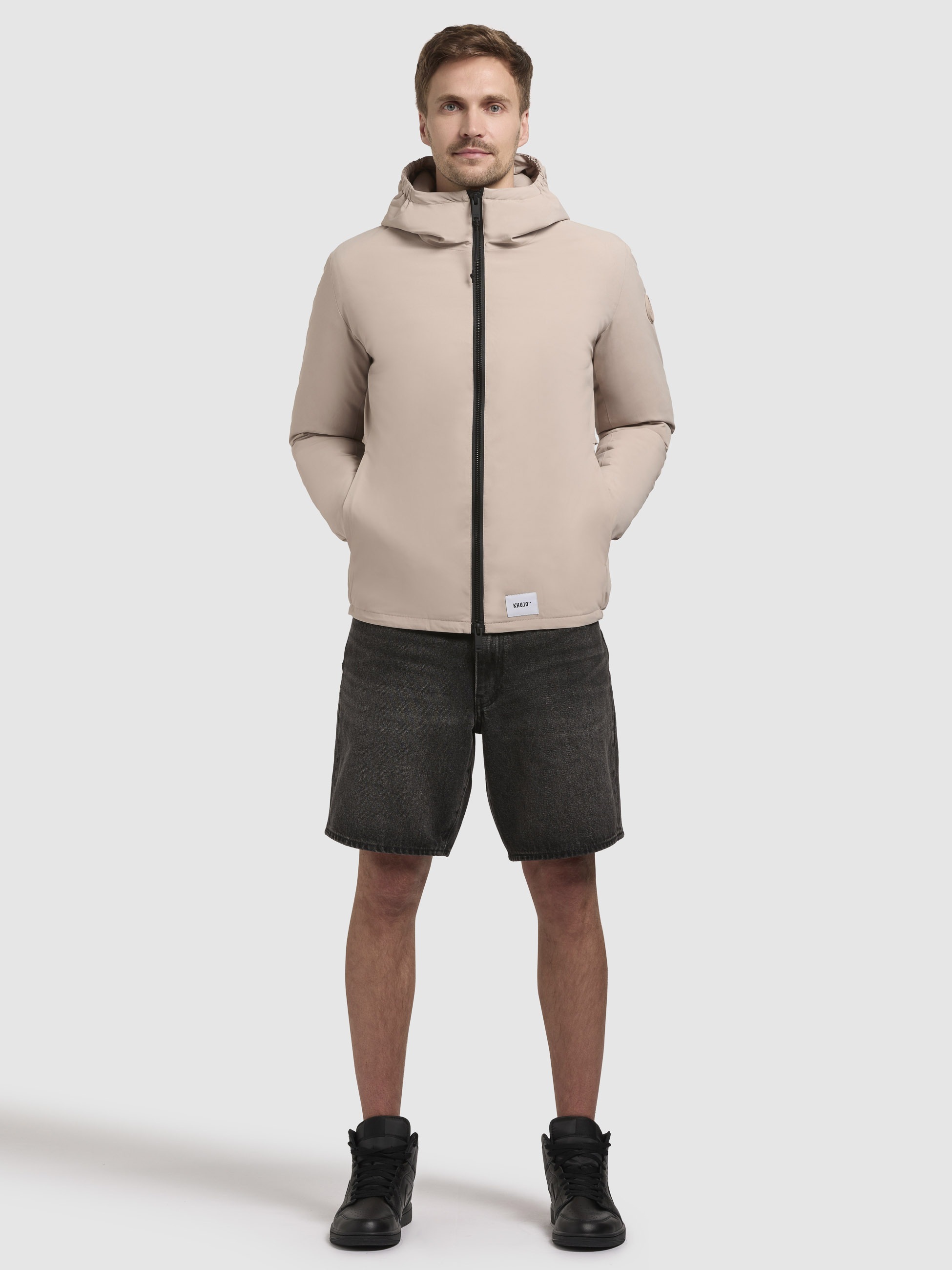 khujo Anorak »THIDO«, mit Kapuze