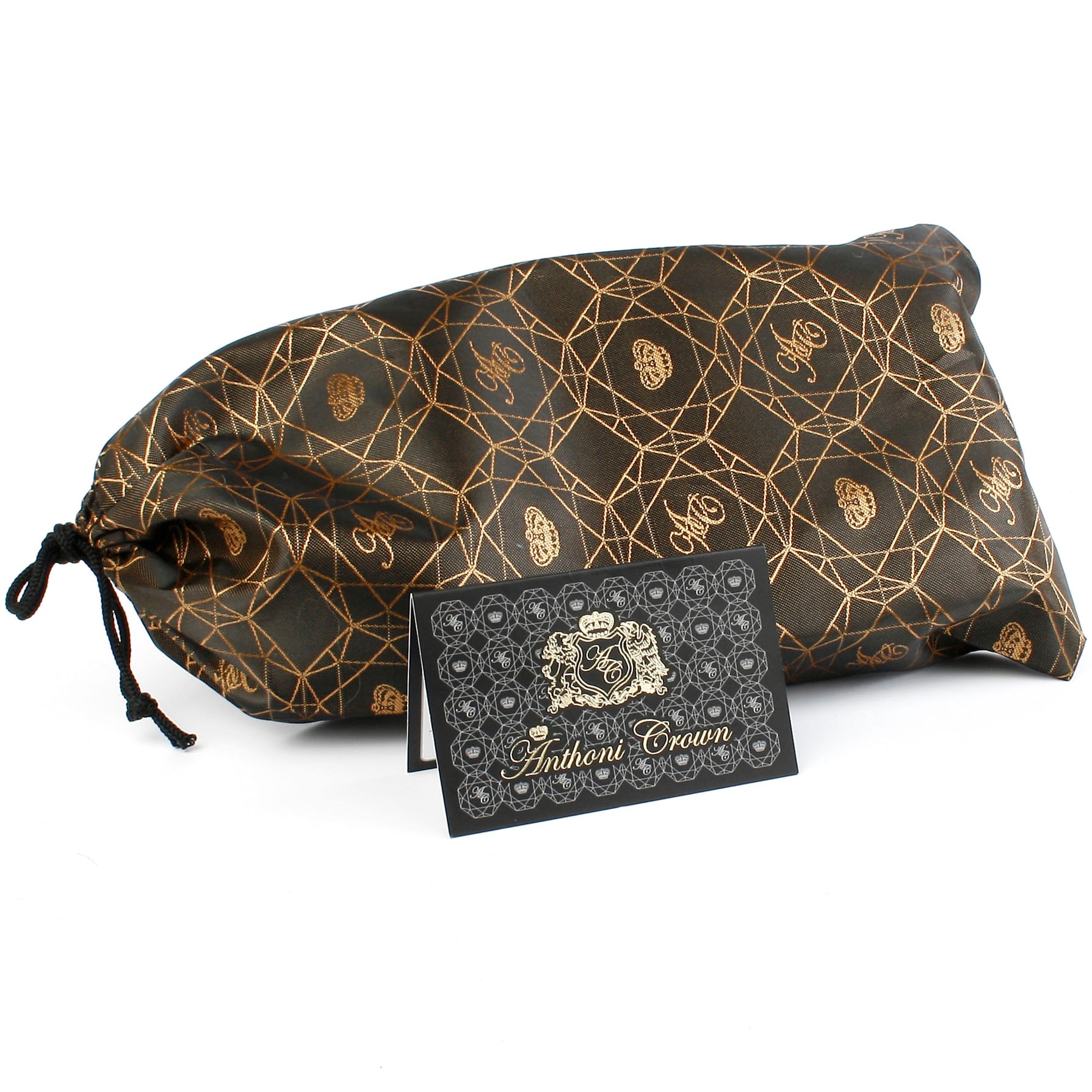 Anthoni Crown Ledergürtel mit Carbon-Schließe