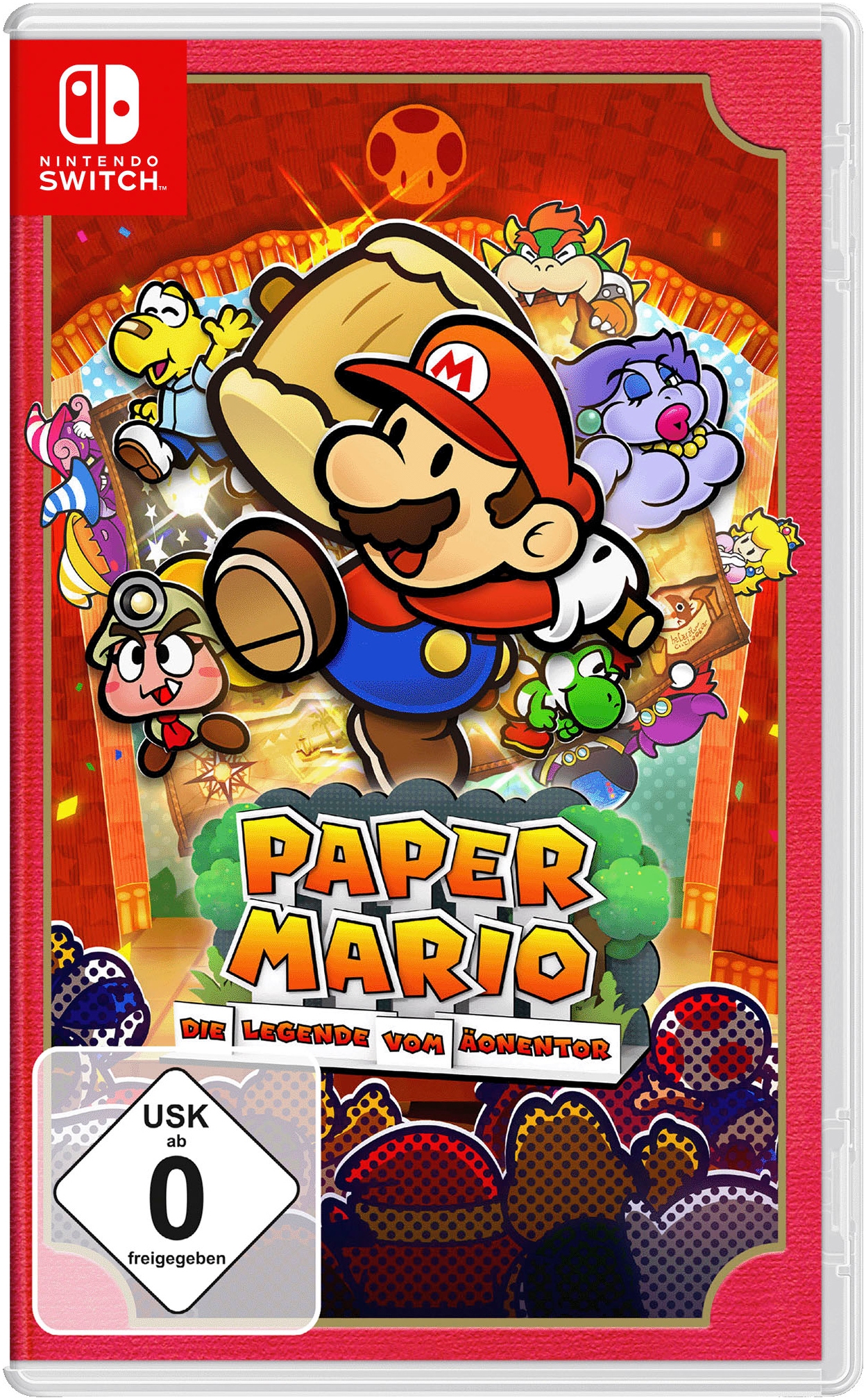 NINTENDO SWITCH Spielesoftware "Paper Mario: Die Legende vom Äonentor", Nintendo Switch, transparent, Spielesoftware