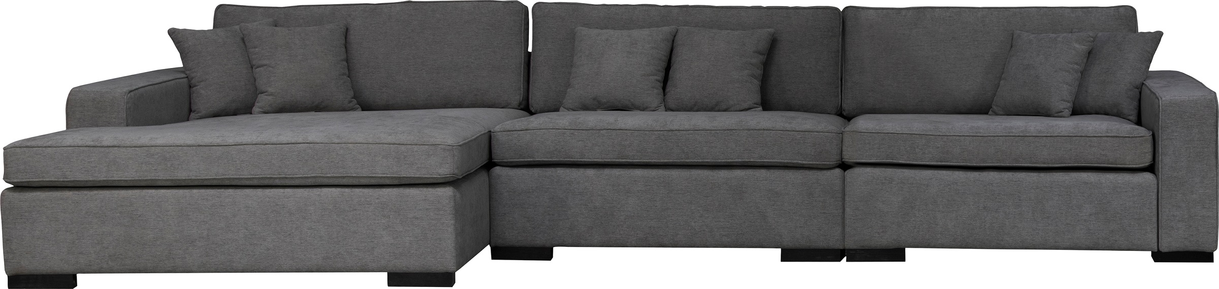 Home affaire Sofa-Eckelement "Skara XXL L-Form", Lounge-Sofa XXL mit Federk günstig online kaufen