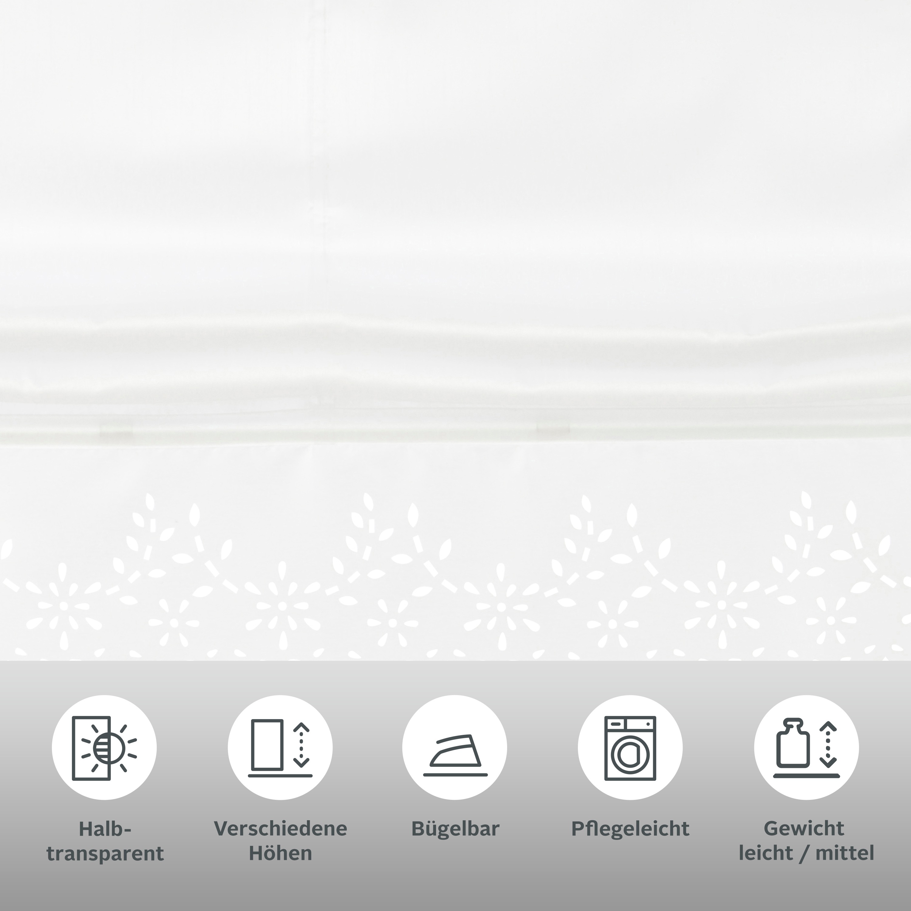 Thumbnail - Home affaire Raffrollo "Neapel" mit Schlaufen