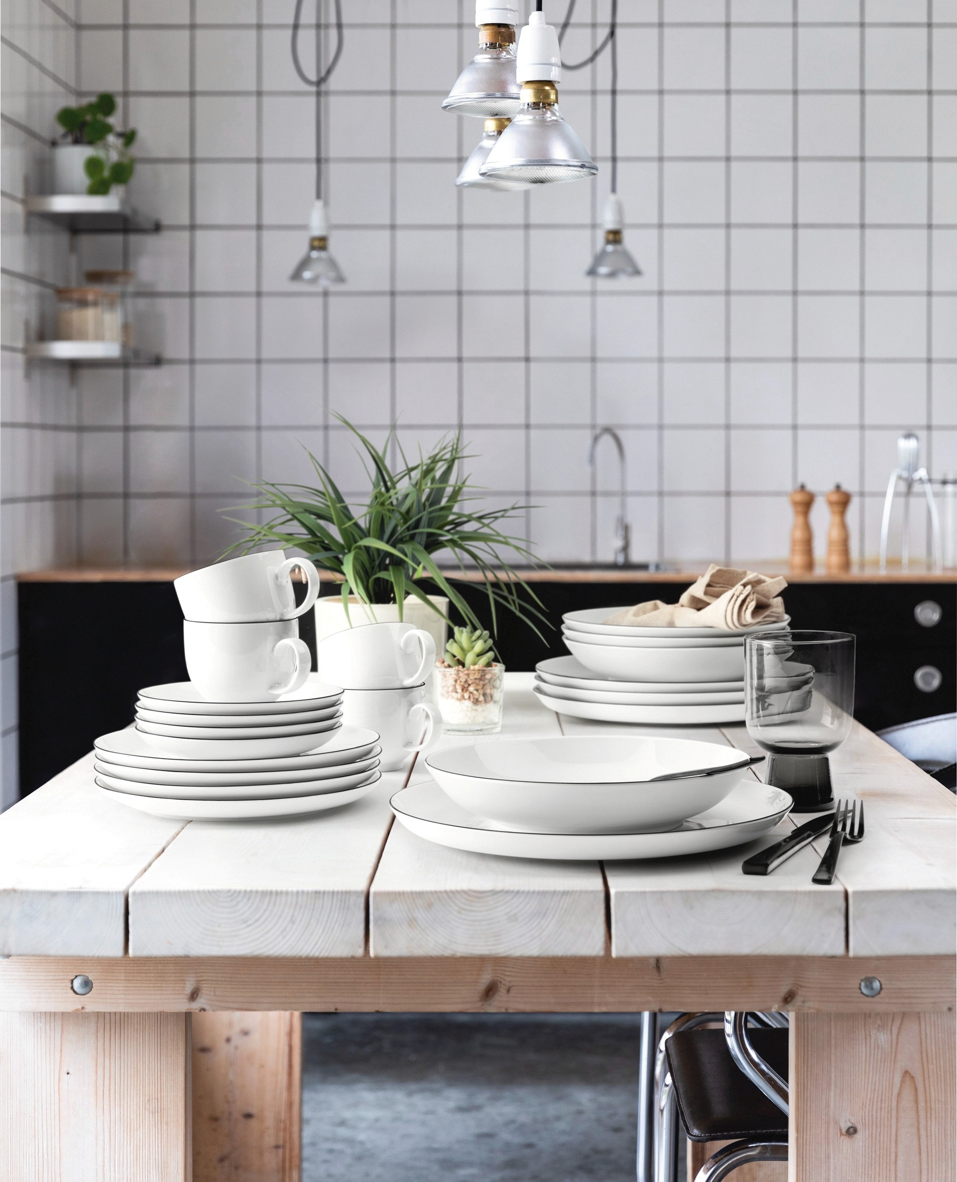 Seltmann Weiden Butterdose "Lido Black Line" 250 g Dose für Butter günstig online kaufen