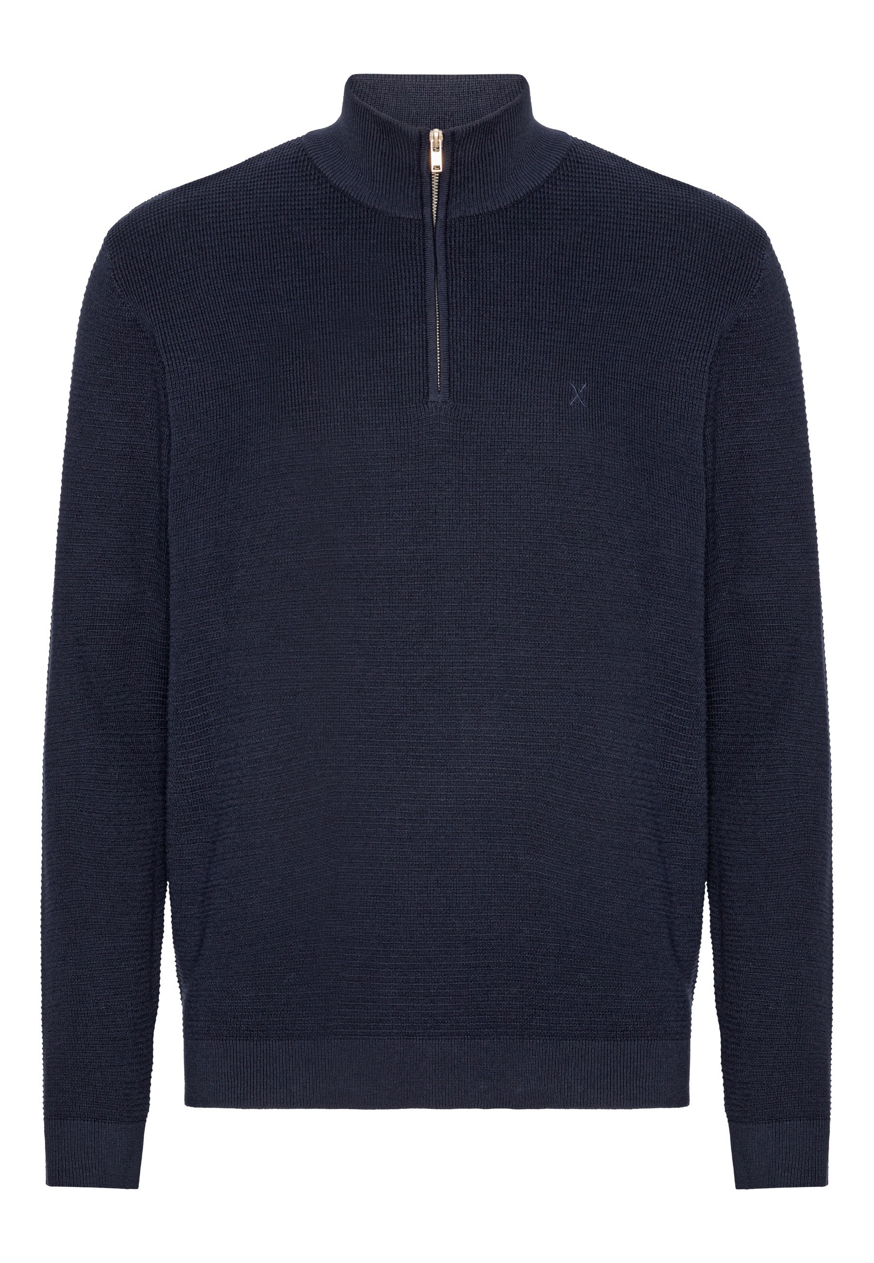 Clean Cut Copenhagen Sweater "Clean Cut Copenhagen Oscar Half-Zip Knit", 1 Stk.