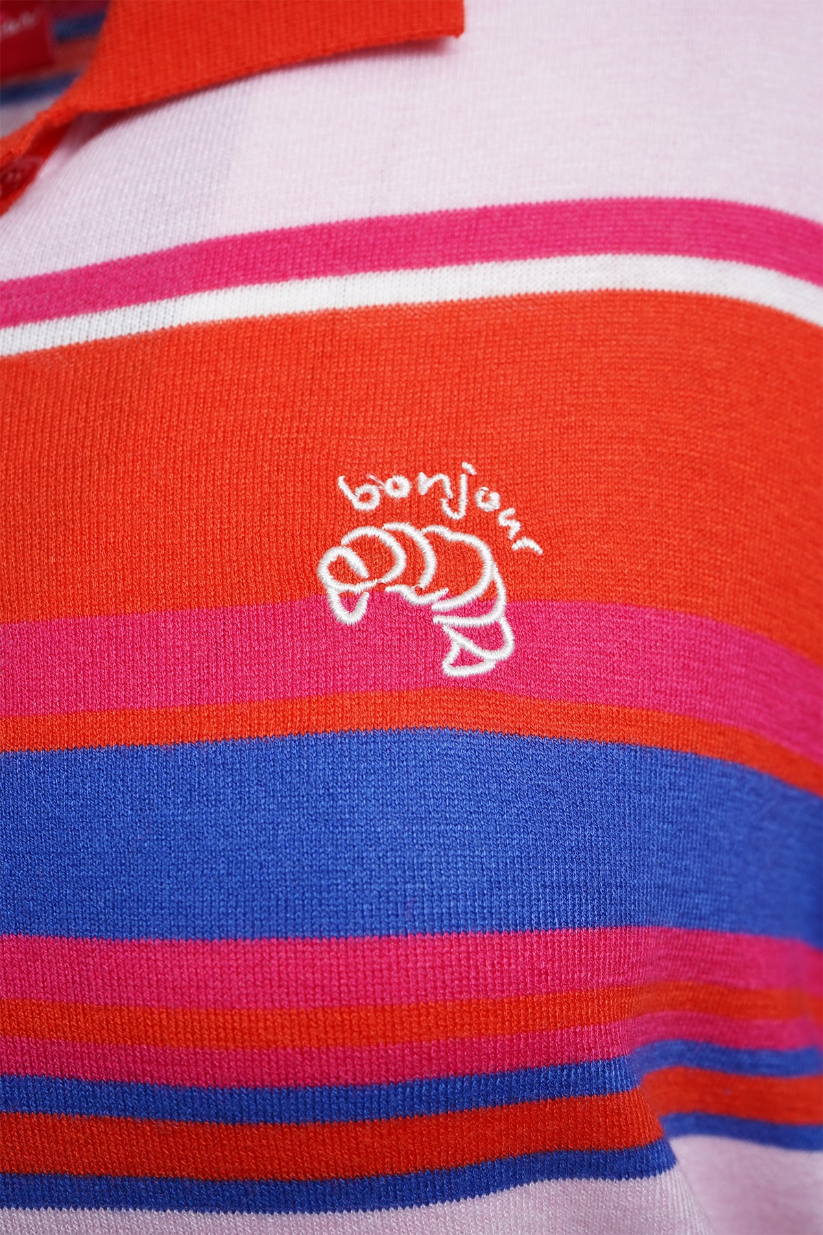 Smith & Soul Polokragenpullover mit Stickerei