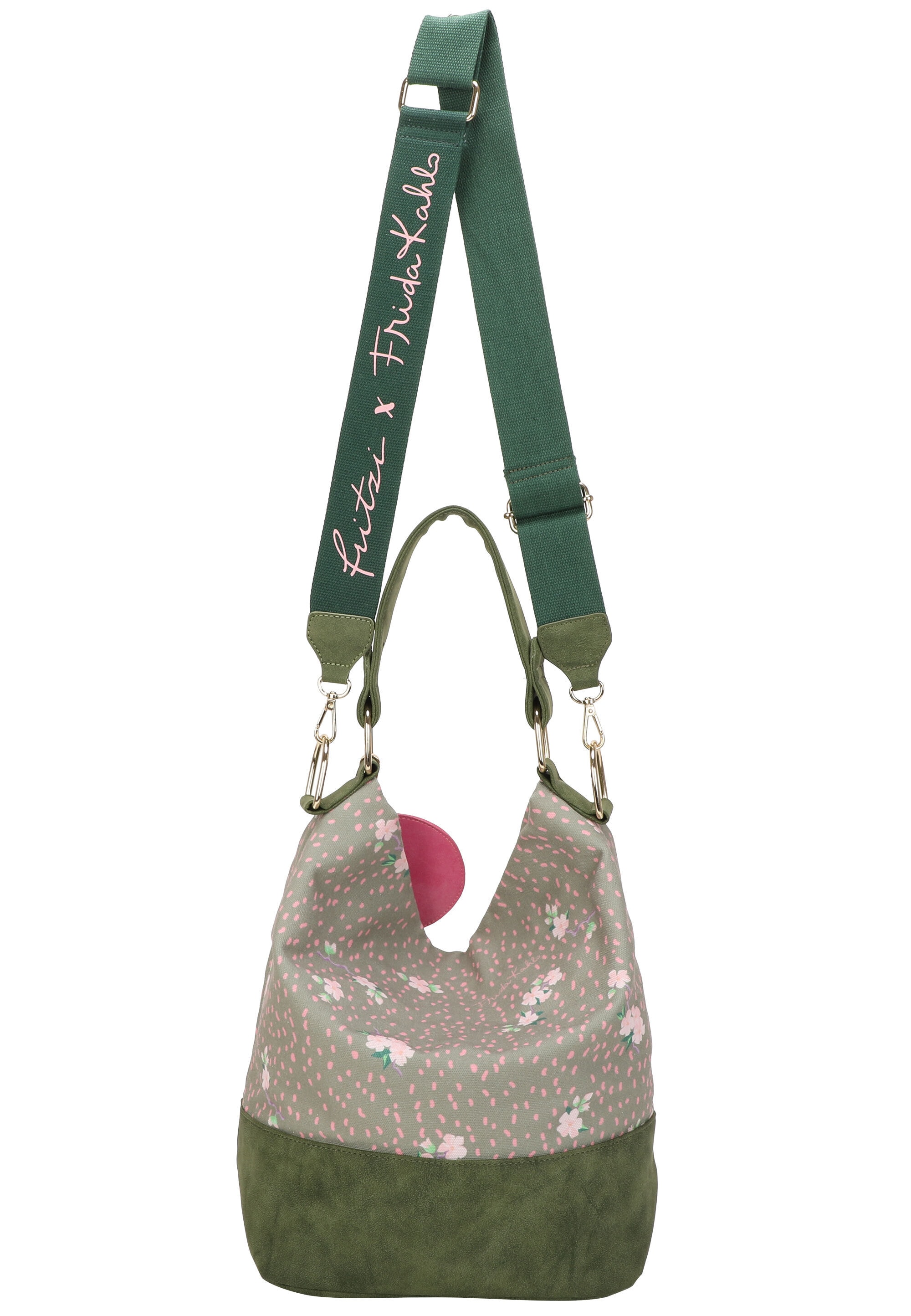 Fritzi aus Preußen Umhängetasche »Fritzi x Frida Kahlo« mit Blumenprint