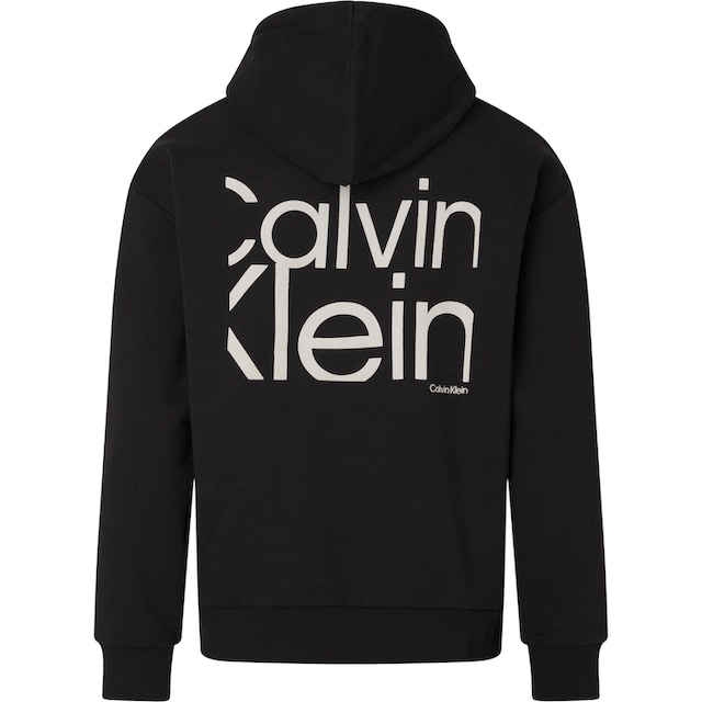 Calvin Klein Kapuzensweatshirt, mit großem CK-Schriftzug auf dem Rücken ▷  für | BAUR