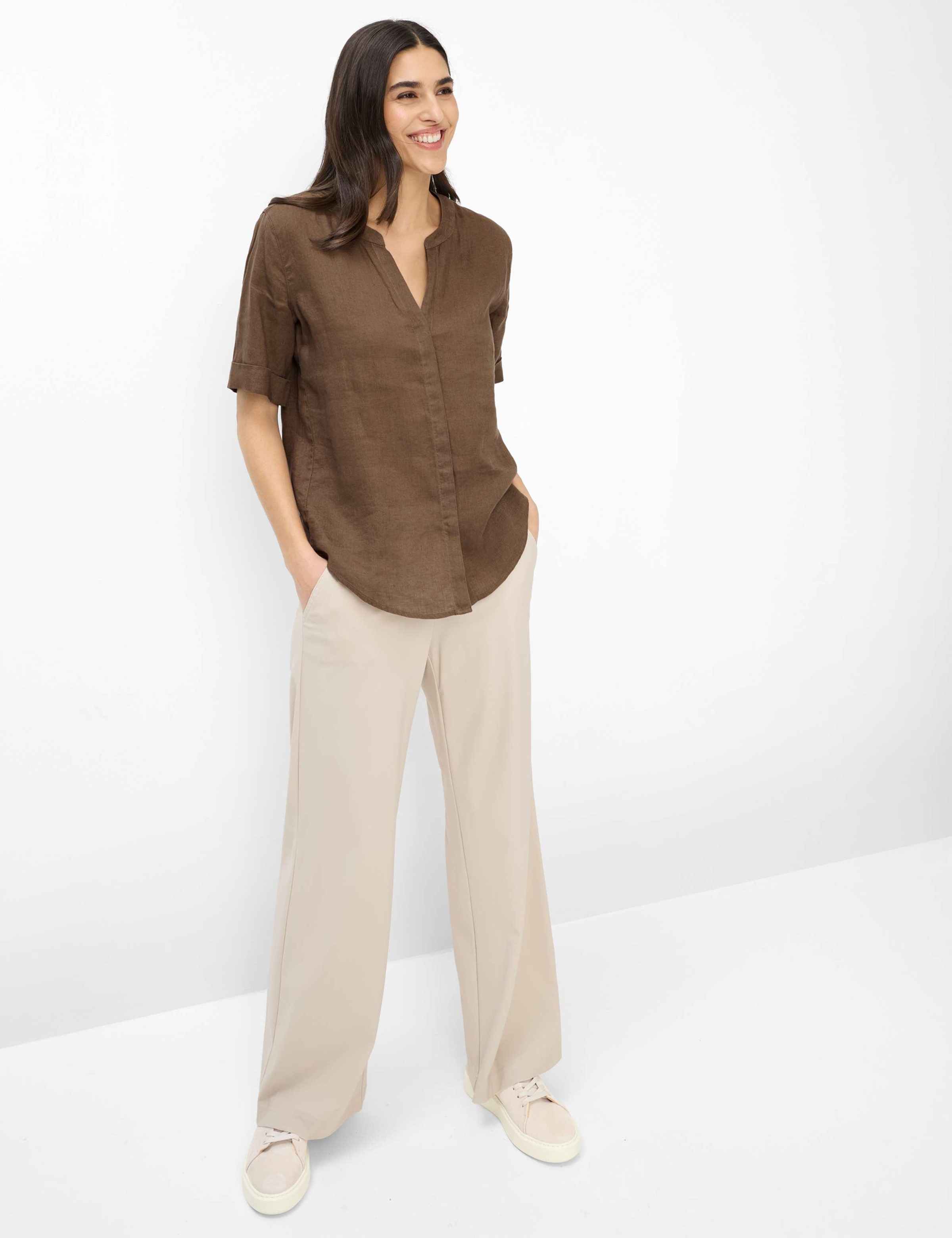 Brax Style Veri Blouse Brown 36 4