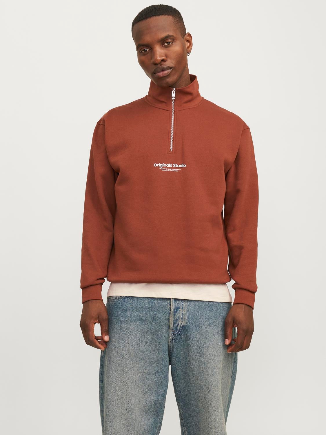 Jack & Jones Sweatshirt "JORVESTERBRO SWEAT QUARTER ZIP HN NOOS" günstig online kaufen