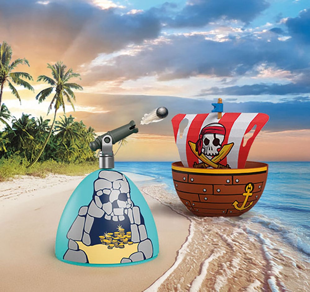 Playmobil® Konstruktions-Spielset »Spiel-Ei: Piraten (72100), Pirates«