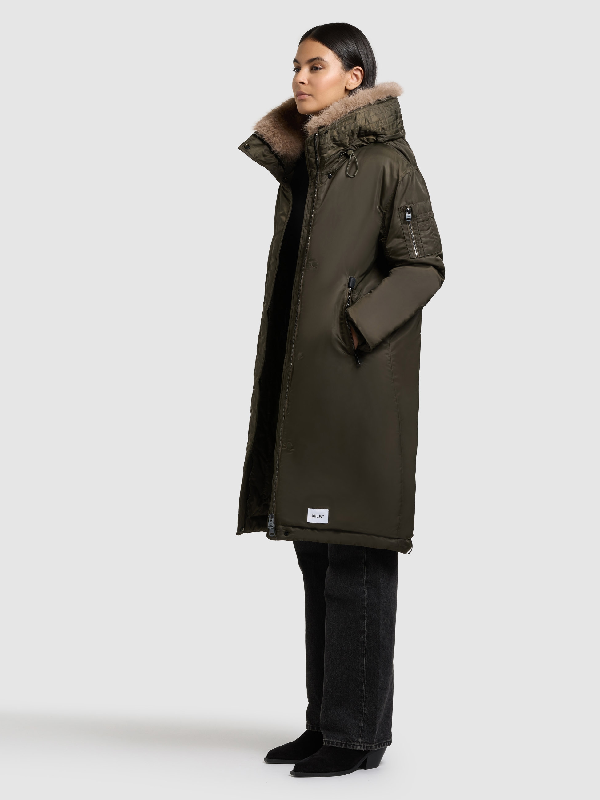 khujo Wintermantel »OLIVA«