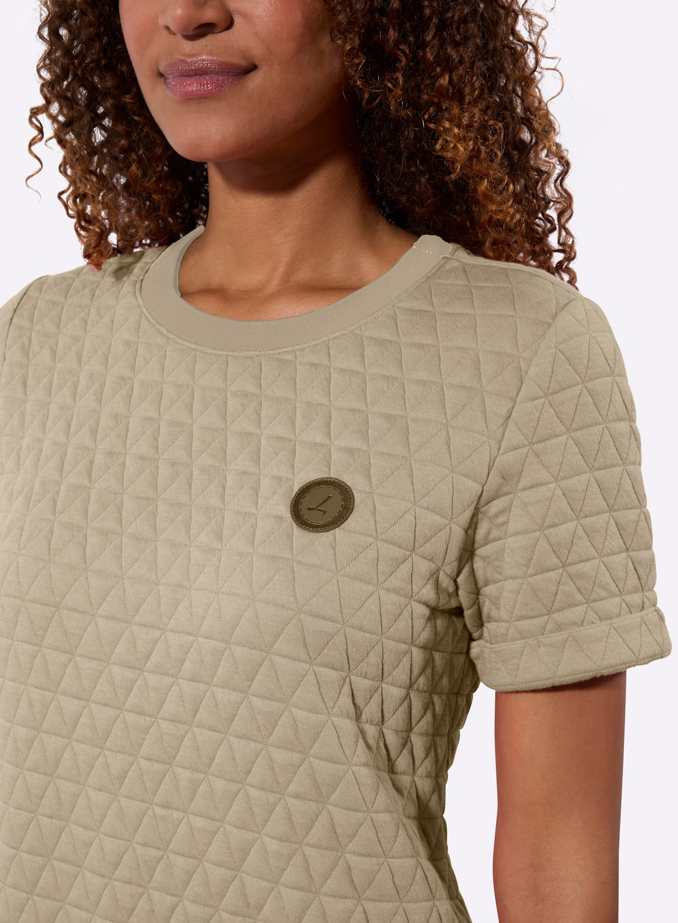 Casual Looks Shirtkleid »Jacquard-Kleid«