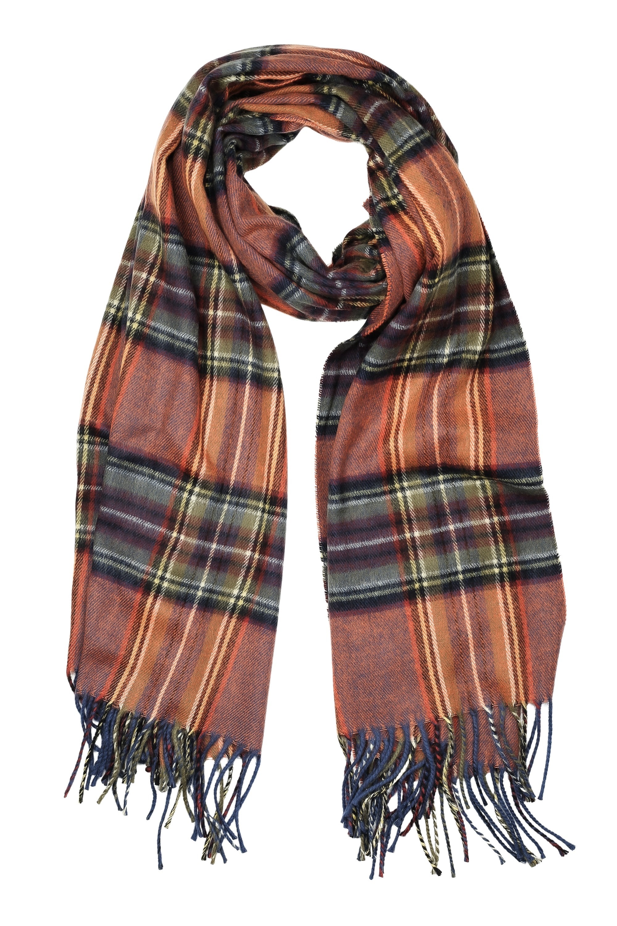 COLLEZIONE ALESSANDRO Wollschal "Scotland" 1 Stk. tlg. mit Karomuster, Made günstig online kaufen