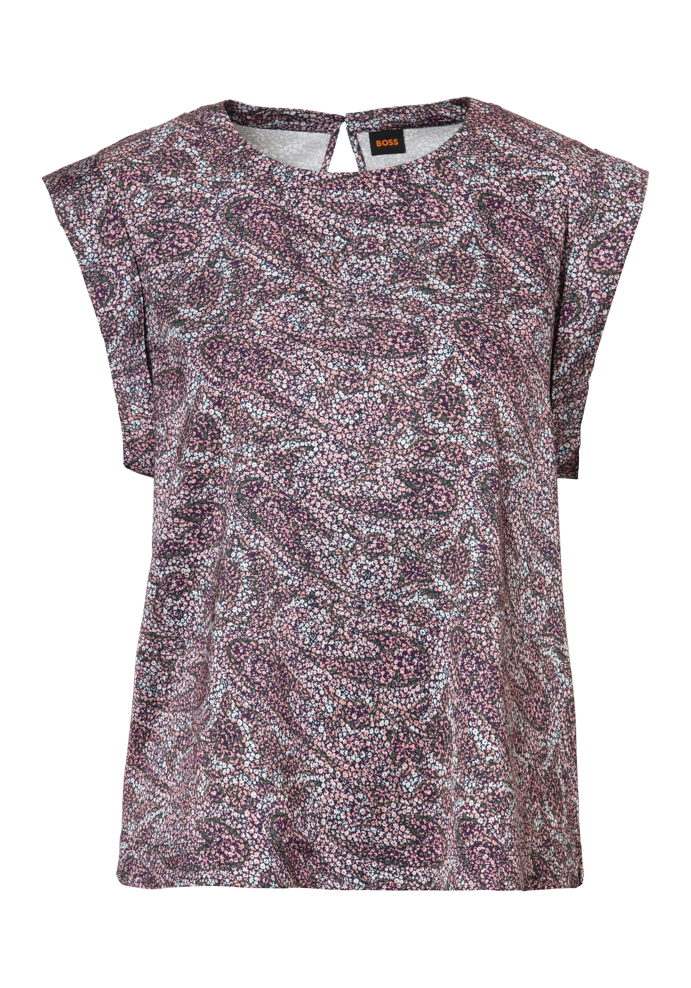 BOSS ORANGE Klassische Bluse "C Ieaska", mit Paisley-Muster günstig online kaufen