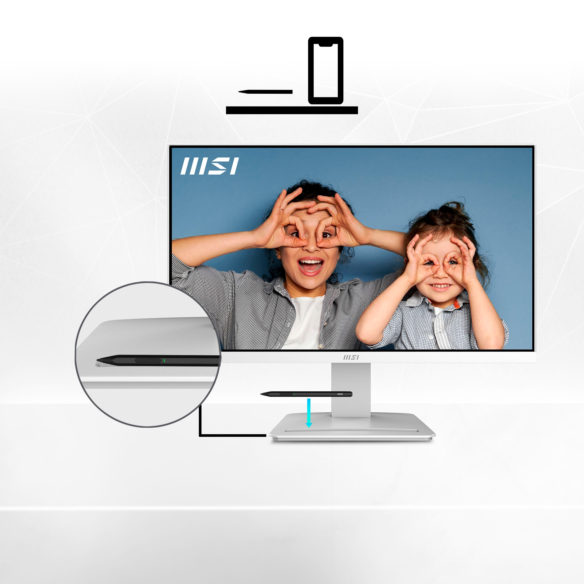 MSI LED-Monitor »PRO MP2412W« 60 cm/24 ″  1920 x 1080 px Full HD 1 Reaktionszeit 100 Hz