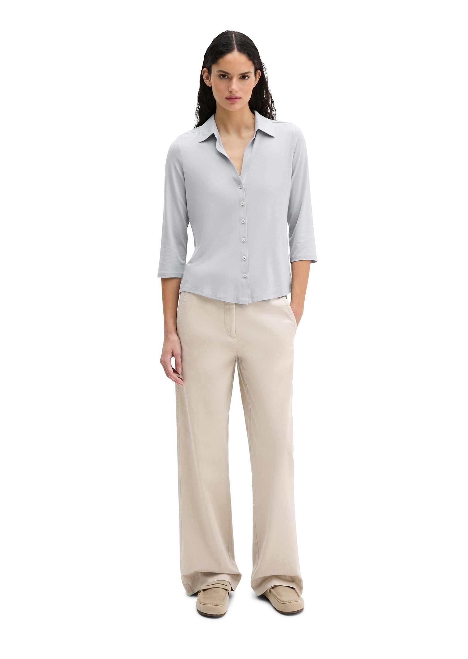 Marc O'Polo Langarmshirt »aus LENZING™ ECOVERO™«