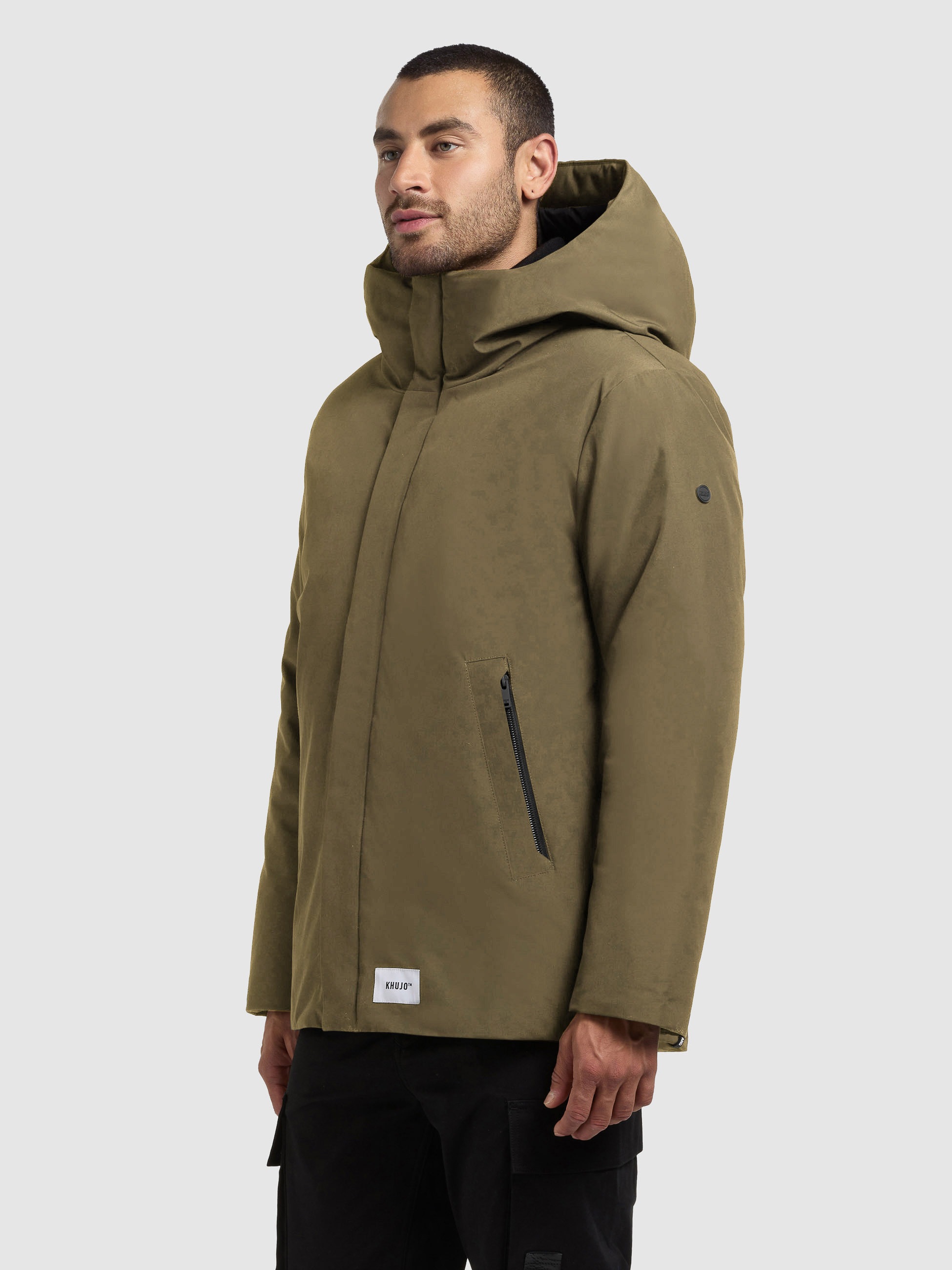 khujo Anorak »ETIAN«, mit Kapuze