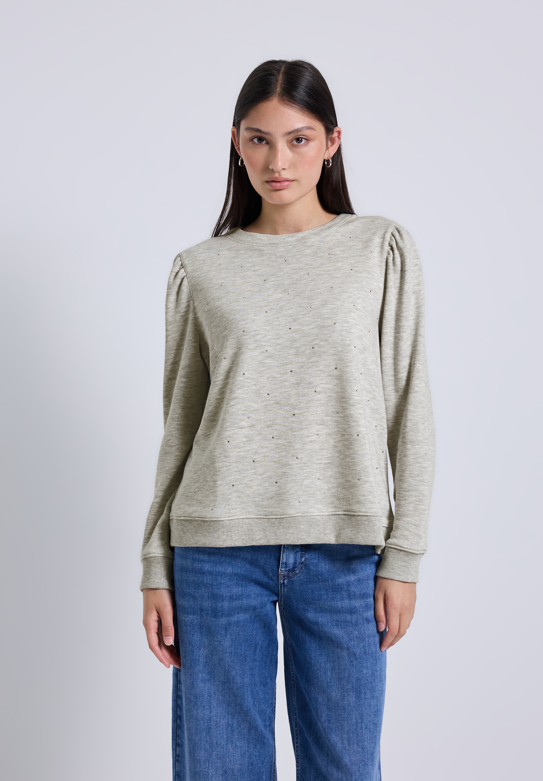 STREET ONE STUDIO Sweatshirt, mit Rundhalsausschnitt günstig online kaufen