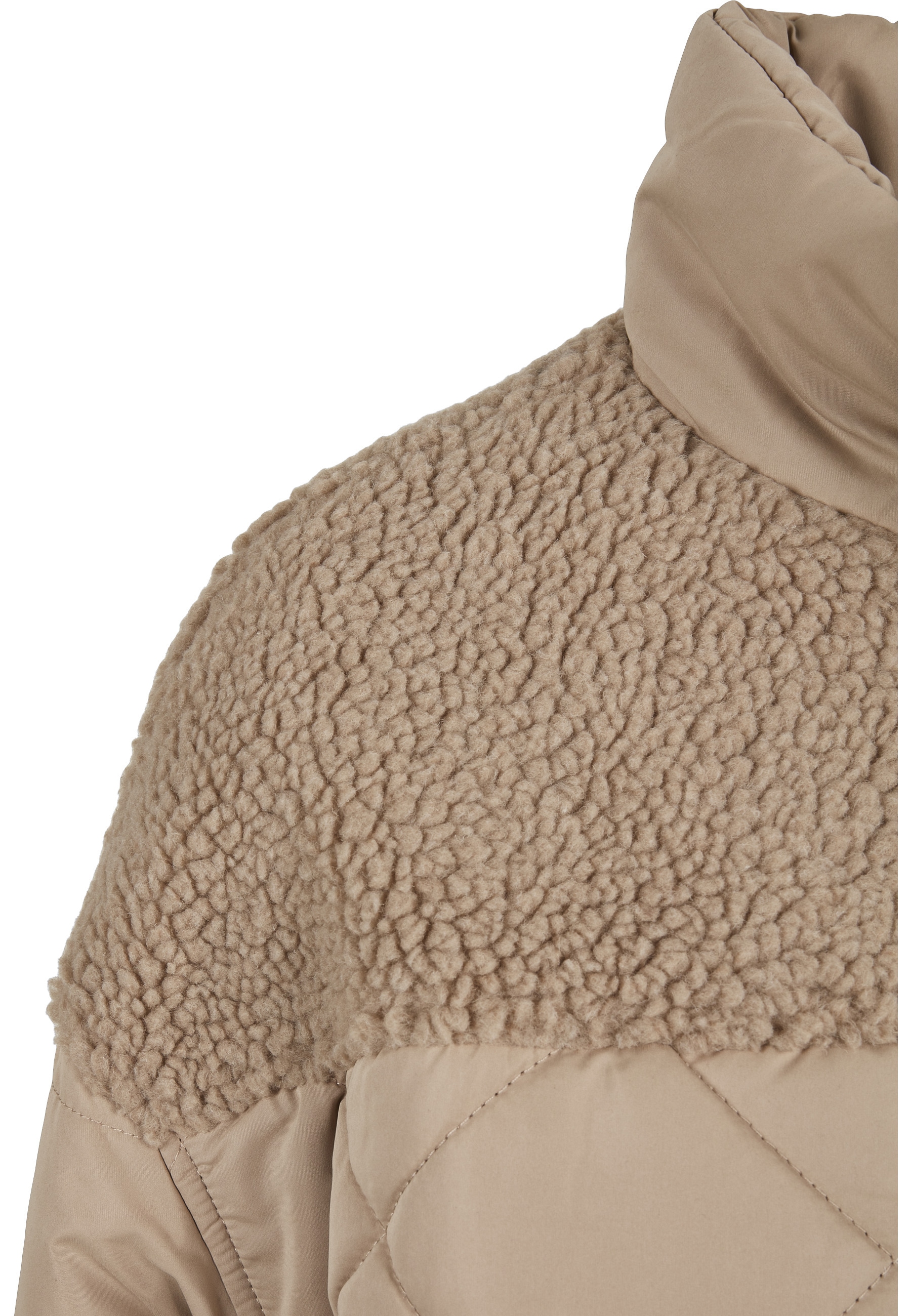 URBAN CLASSICS Winterjacke »Urban Classics Damen« 1 Stk. tlg. ohne Kapuze