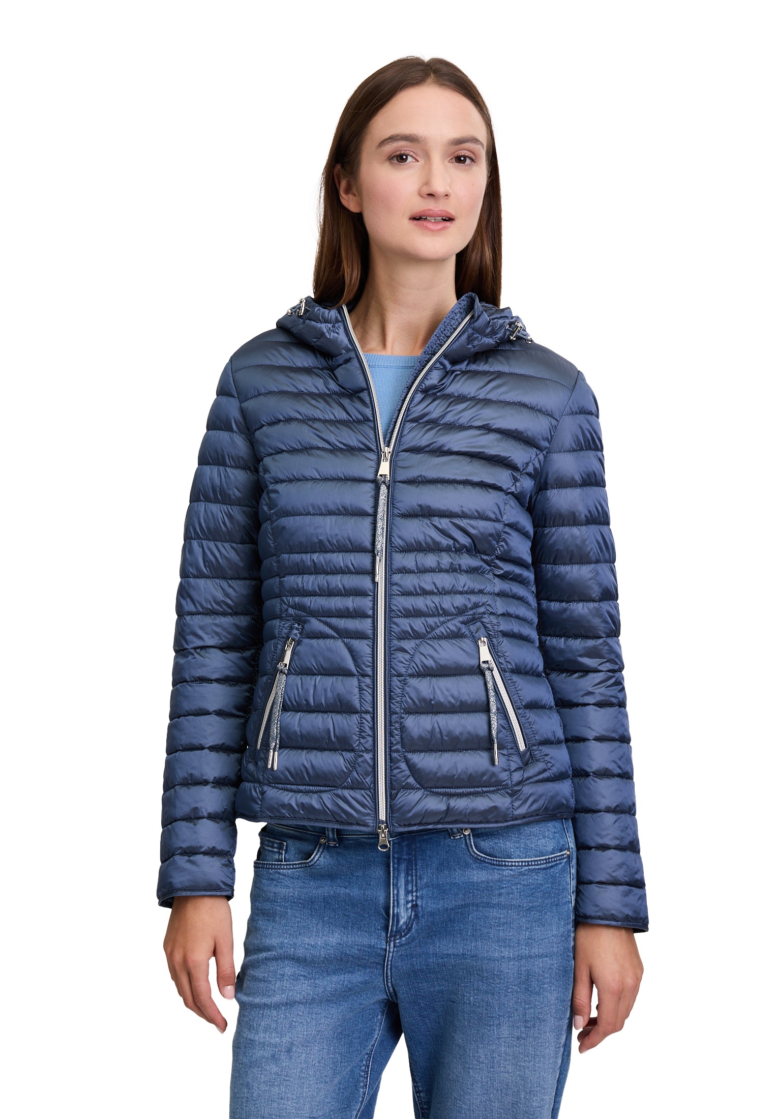 Cartoon Steppjacke "Cartoon Damen Steppjacke mit Reißverschlusstaschen", mi günstig online kaufen