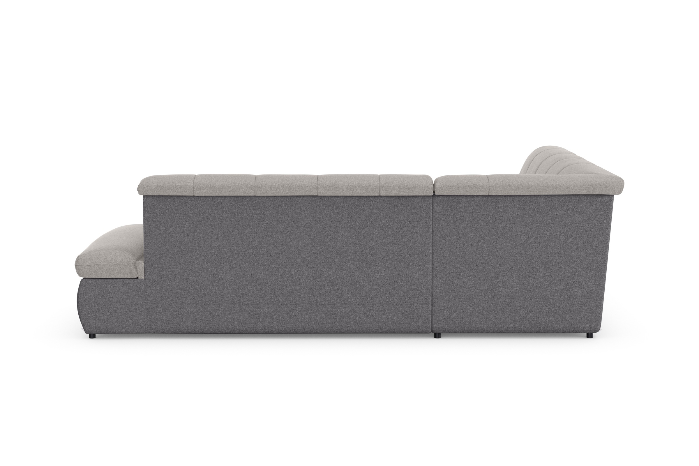 DOMO collection Ecksofa »Moric L-Form«, wahlweise mit Bettfunktion und Armlehnenverstellung, auch in Cord