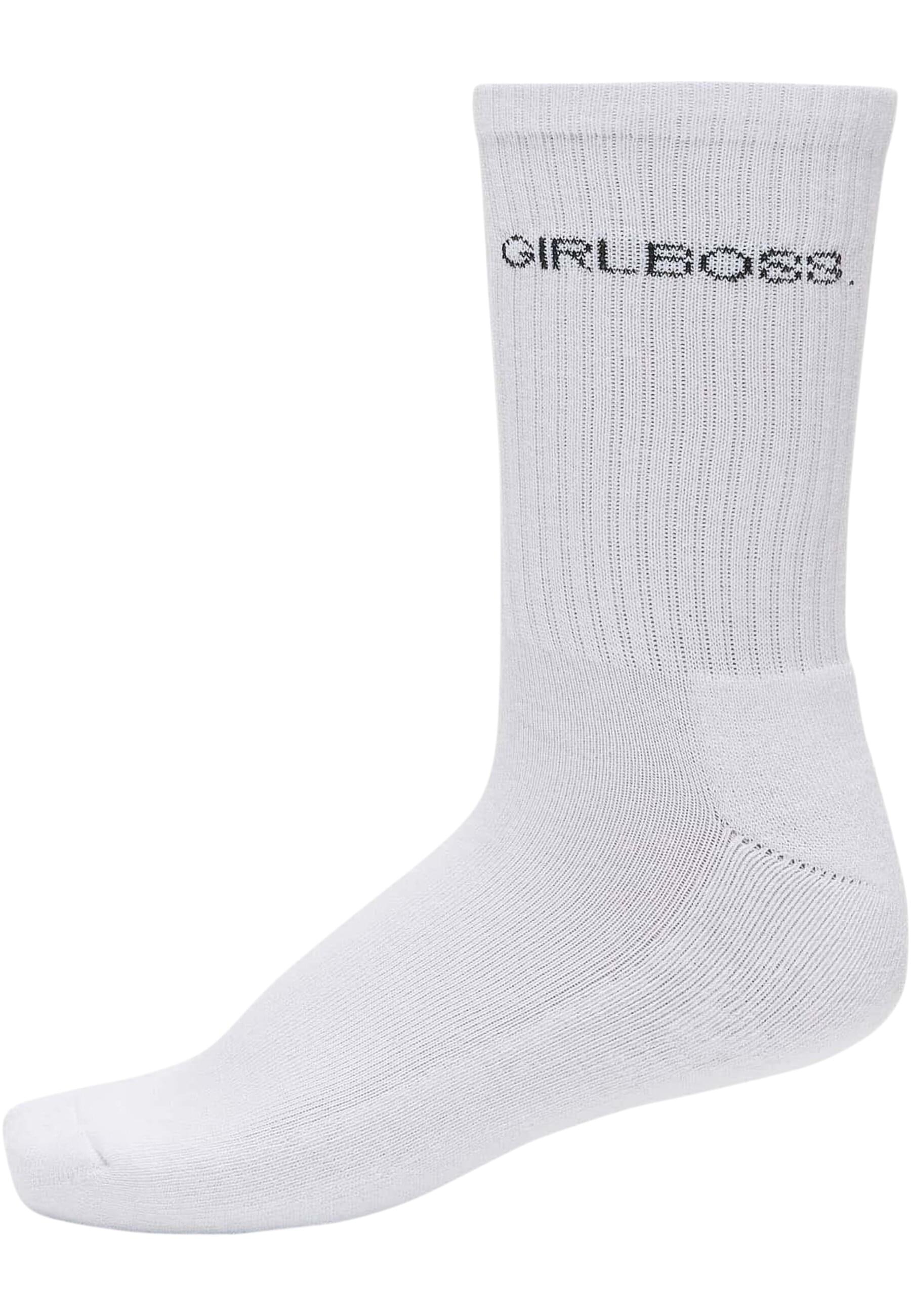 URBAN CLASSICS Strümpfe »Urban Classics Unisex Wording Socks 3-Pack«, (1 Paar)