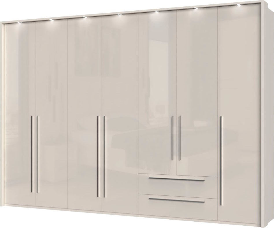 Places of Style Drehtürenschrank "Piano", weiß, verschiedene Breiten mit 2 günstig online kaufen