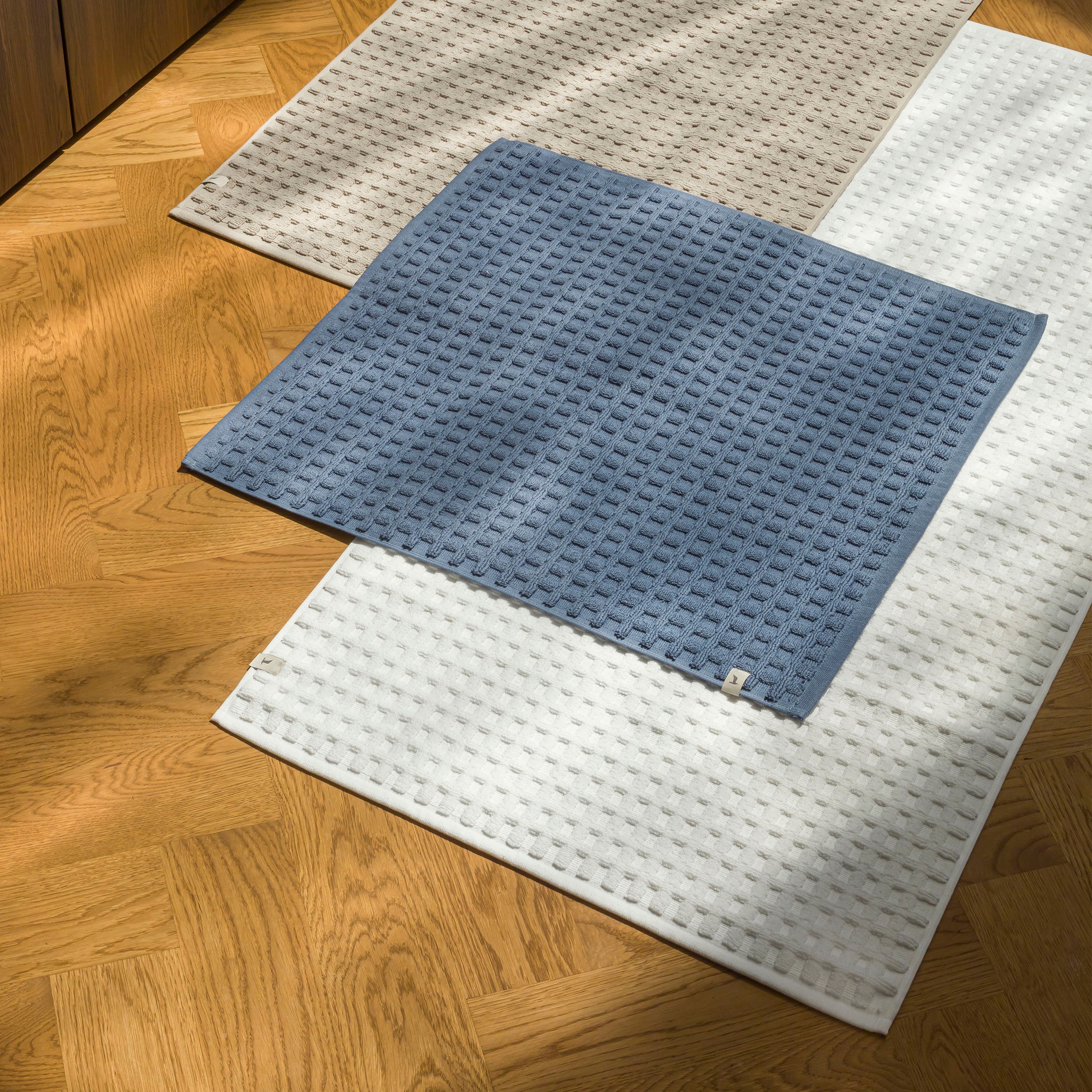Möve Badematte "Waffelpiquee" Höhe 6 mm beidseitig nutzbar günstig online kaufen