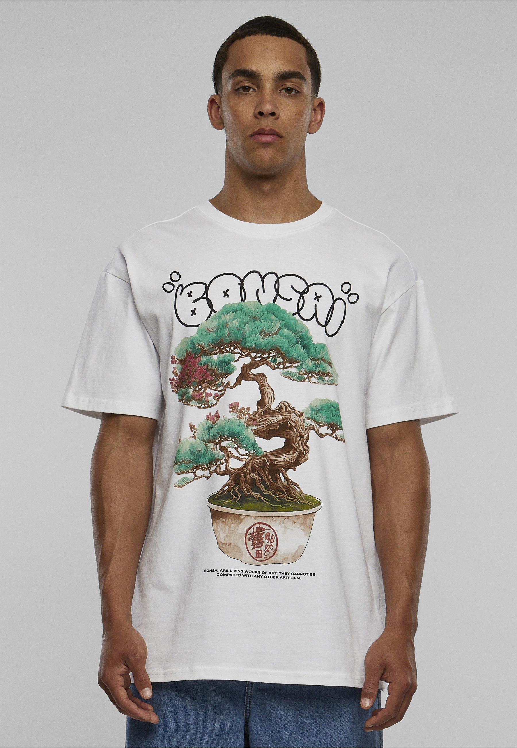 Upscale by Mister Tee T-Shirt »Upscale by Mister Tee Herren Bonsai Heavy Oversize Tee« 1
