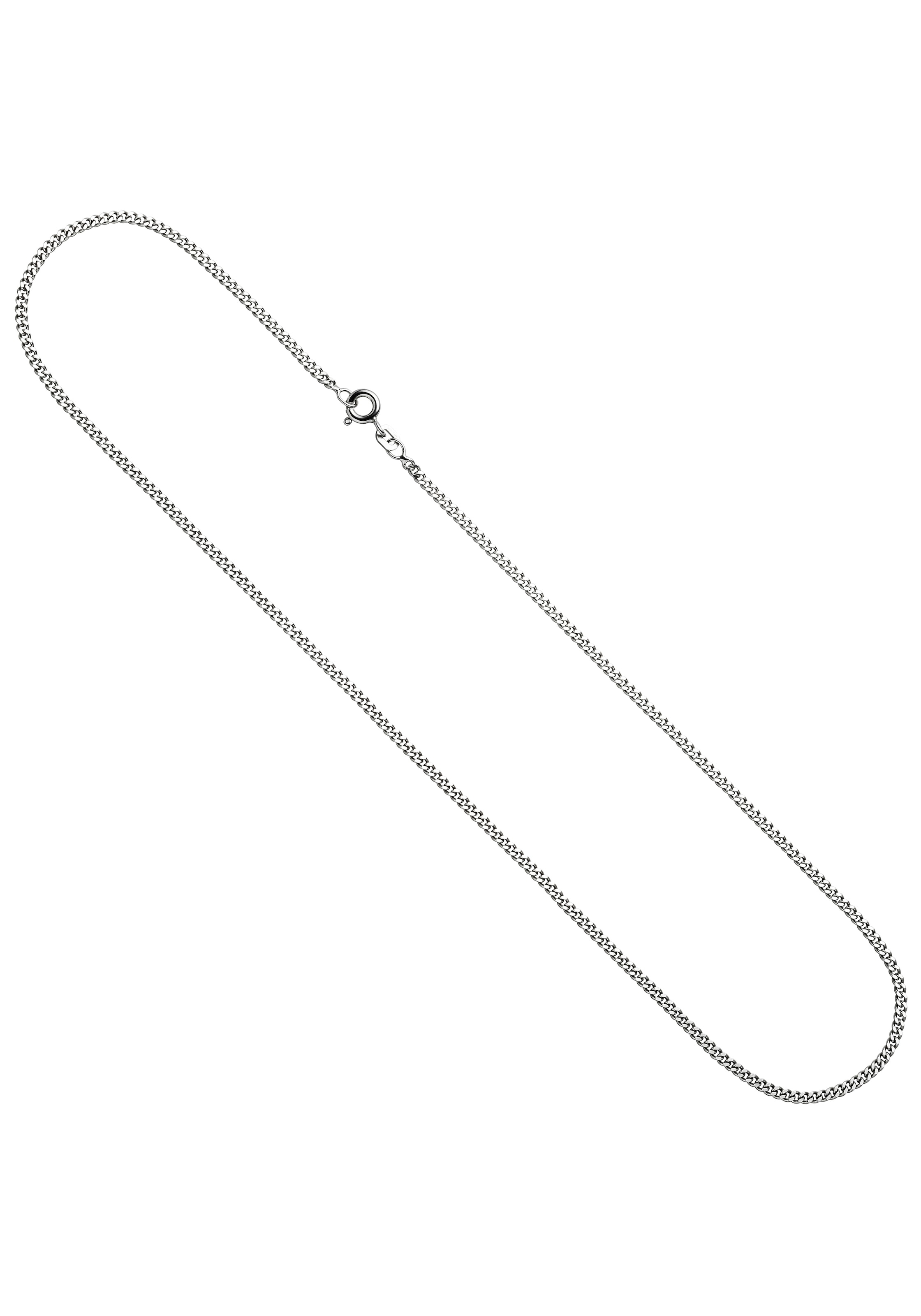 JOBO Silberkette, Panzerkette 925 Silber 60 cm 2 mm