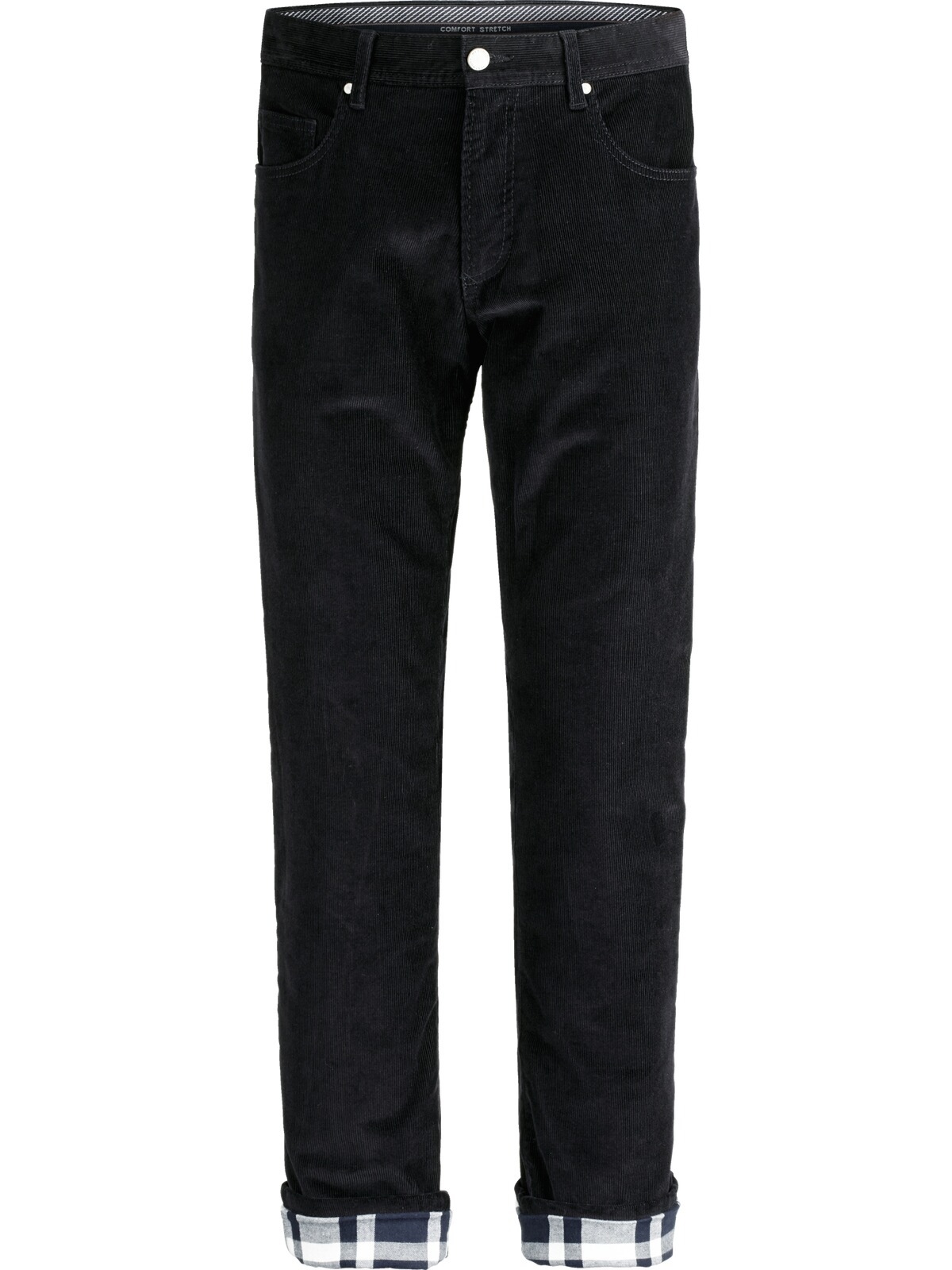 Thermohose BABISTA "Thermohose LUNUNO", Herren, Gr. 60, N-Gr, blau (dunkelblau), Obermaterial: 98% Baumwolle CO. 2% Elasthan EL., regular fit, Hosen Thermohose, mit wärmenden Thermofutter 3