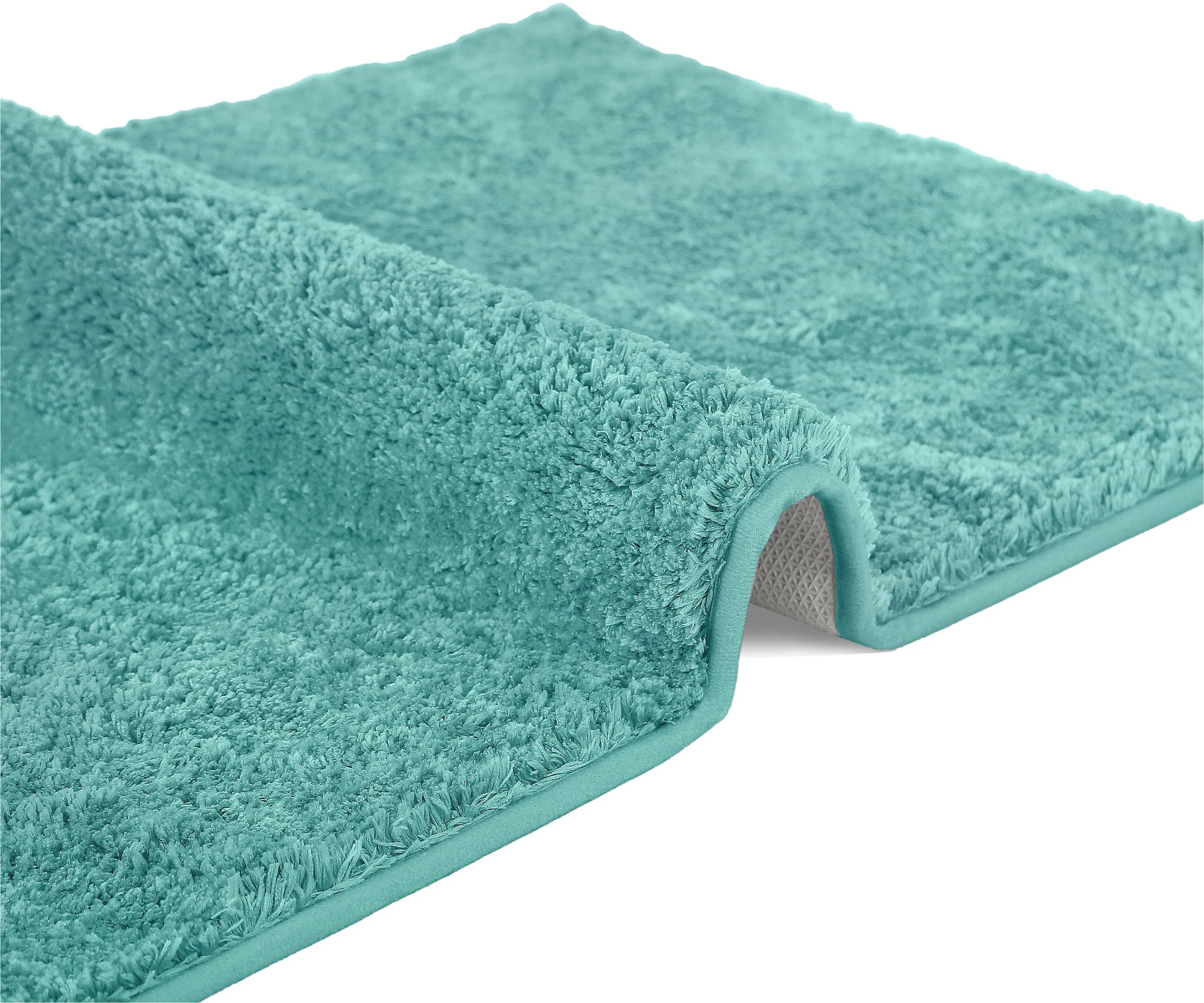 my home Badematte »Juna, Badteppich«, rutschhemmend beschichtet, fußbodenheizungsgeeignet-strapazierfähig, besonders weich, Badematten, unifarben