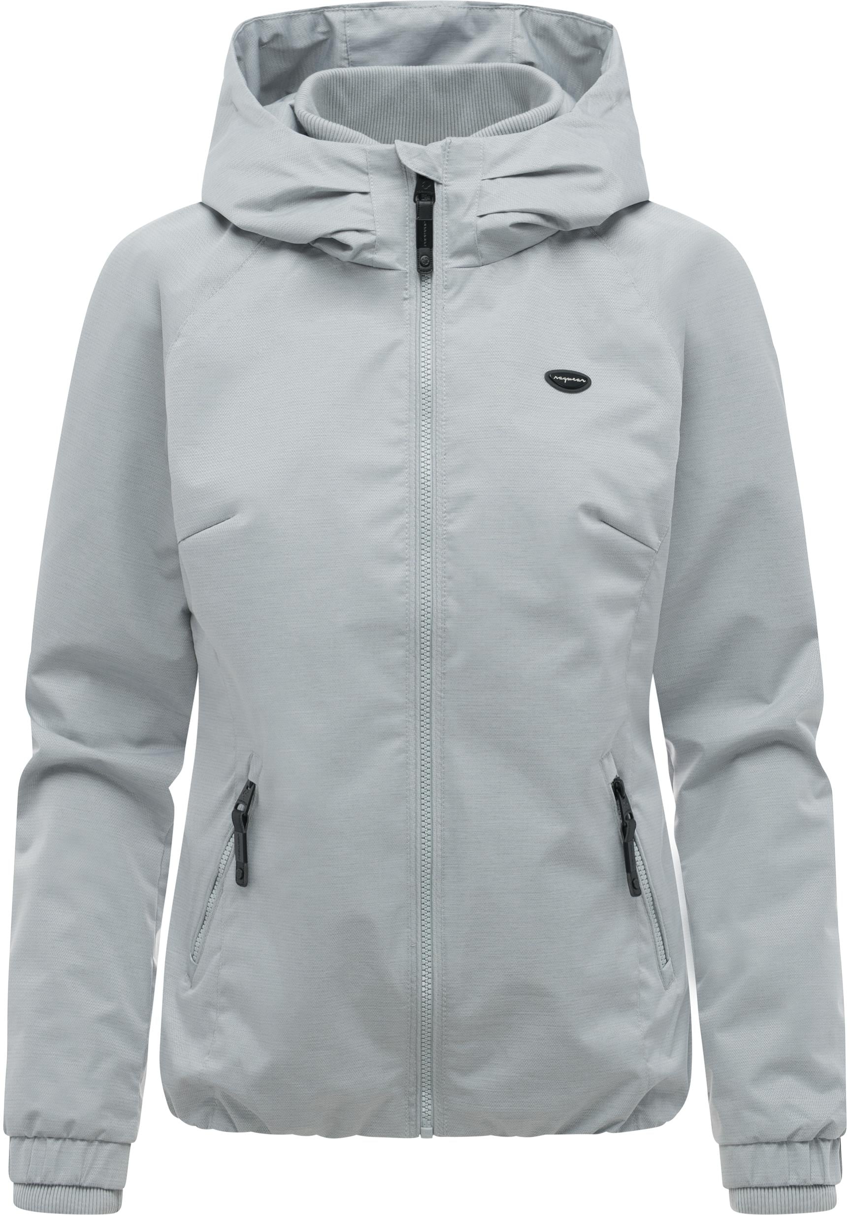 Ragwear Outdoorjacke "Dizzie Tech" mit Kapuze Wasserdichte Damen Übergangsjacke mit großer Kapuze