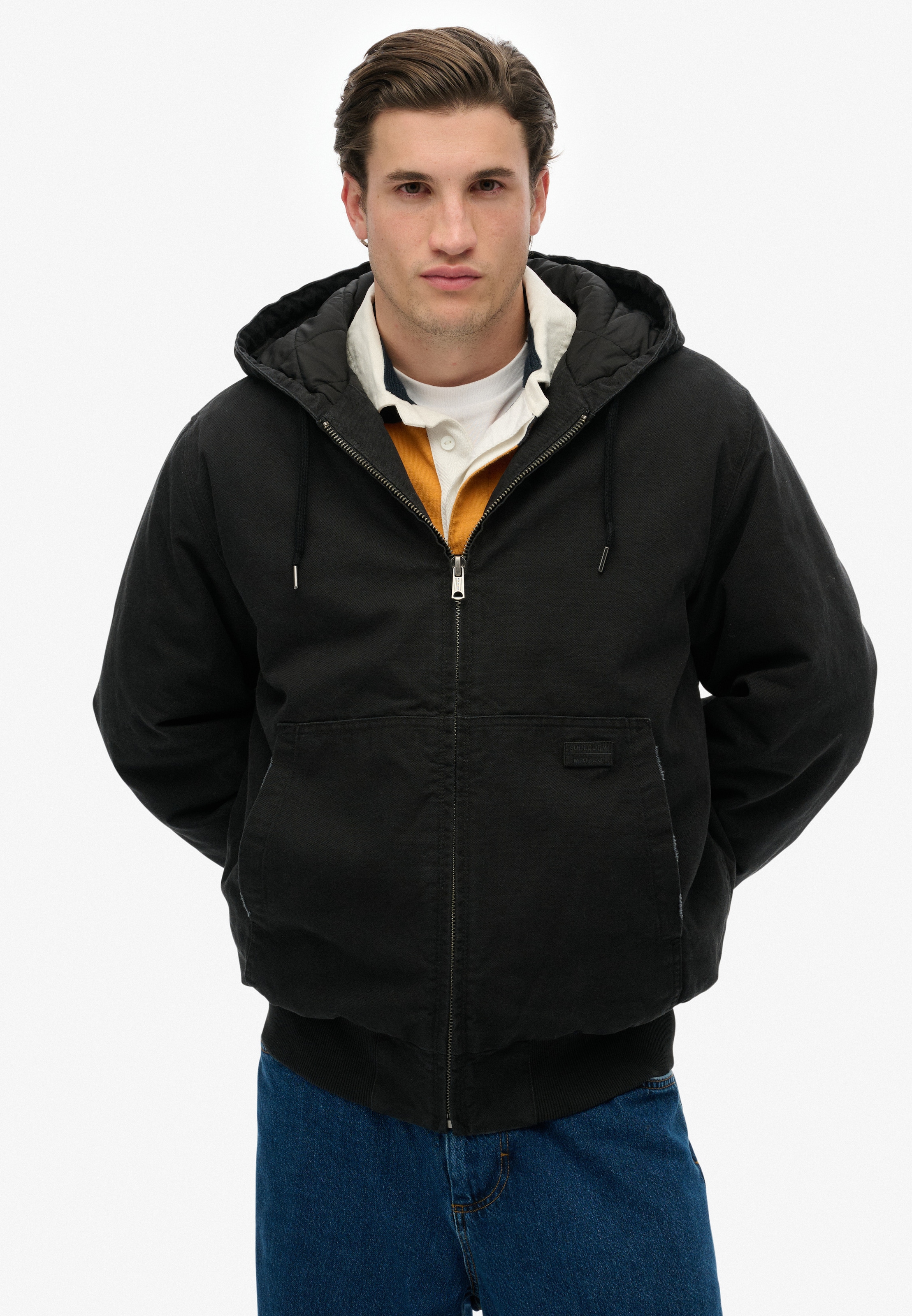 Superdry Parka "CANVAS SURPLUS HOODED JKT", mit Kapuze günstig online kaufen