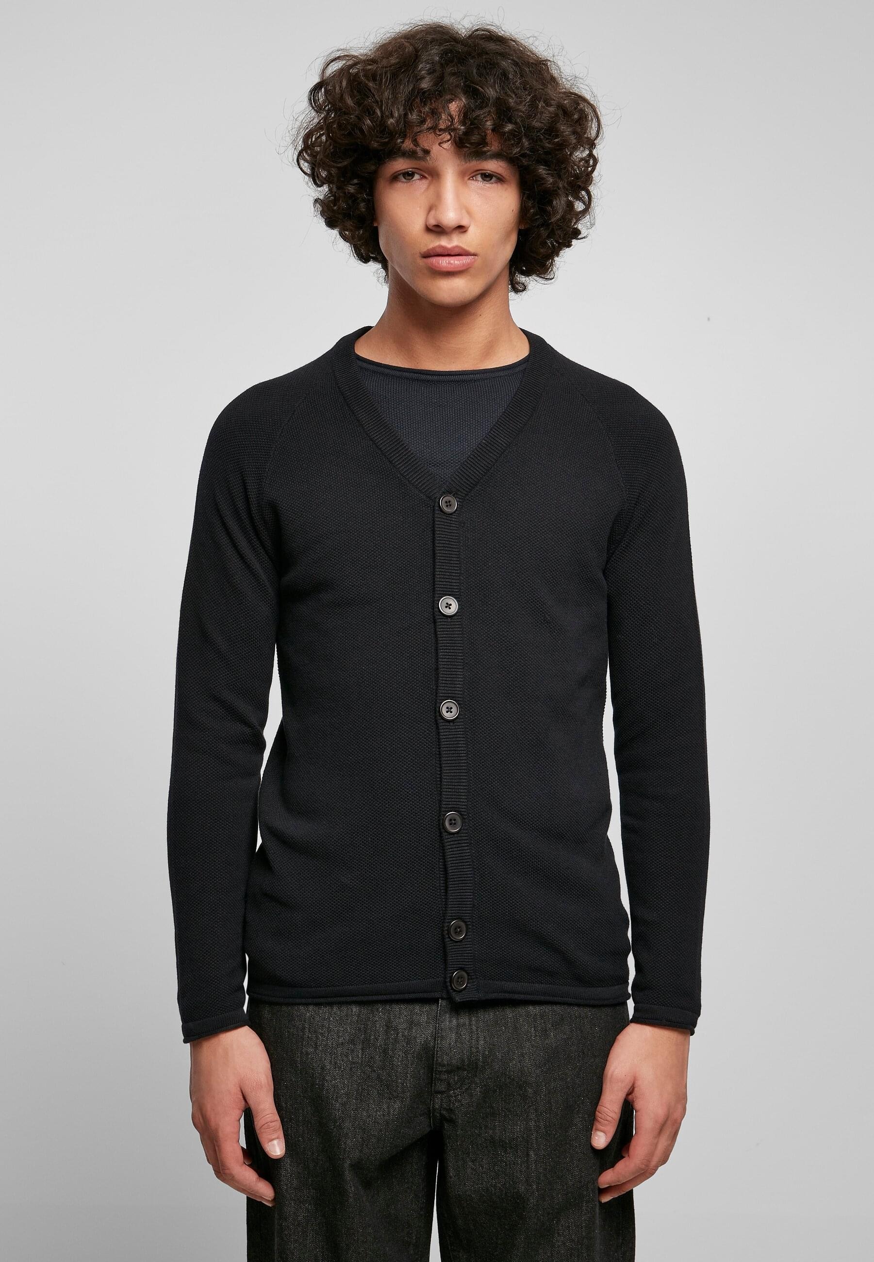 URBAN CLASSICS Strickjacke »Urban Classics Herren Light Raglan Cardigan«