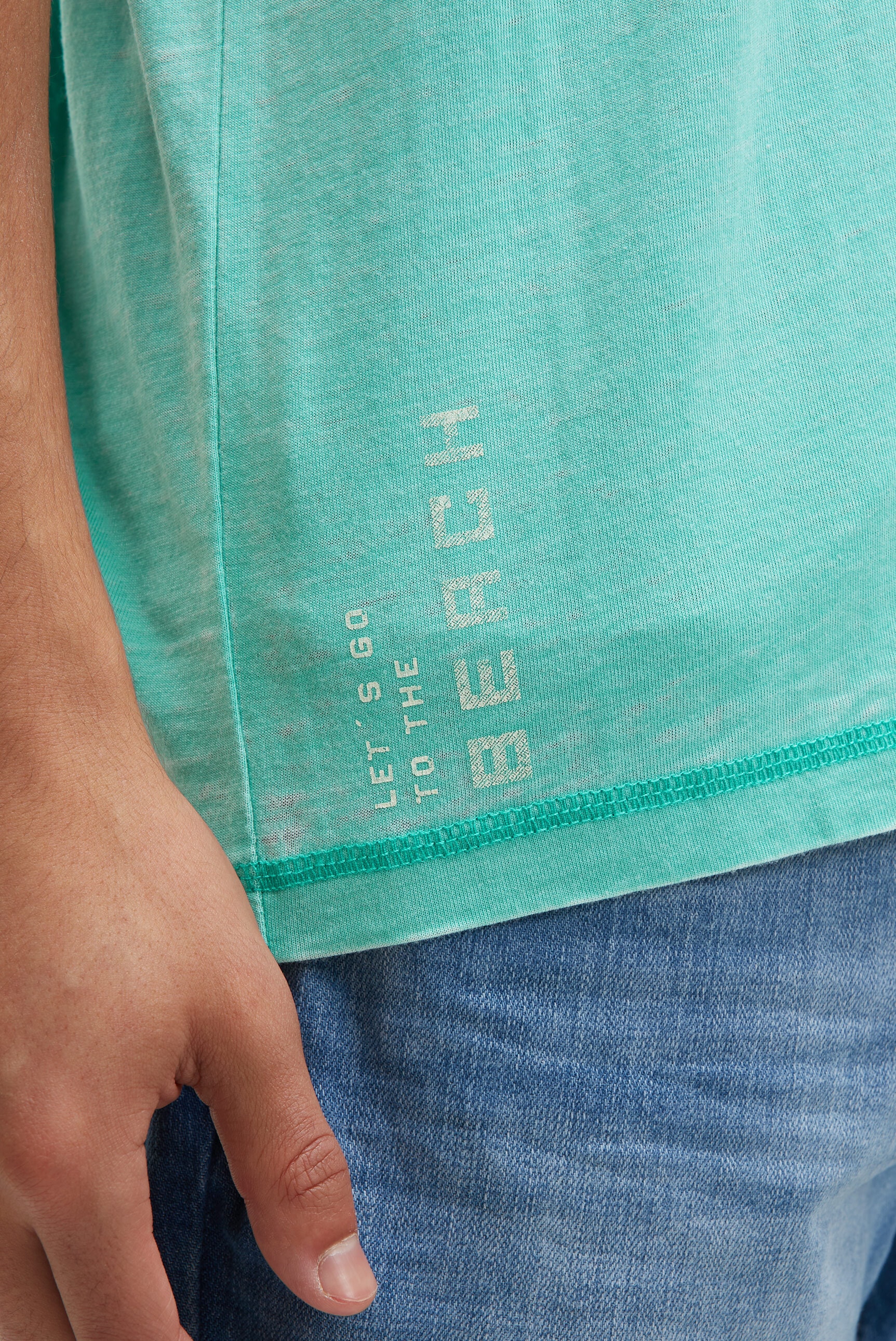 CAMP DAVID Rundhalsshirt mit Baumwolle