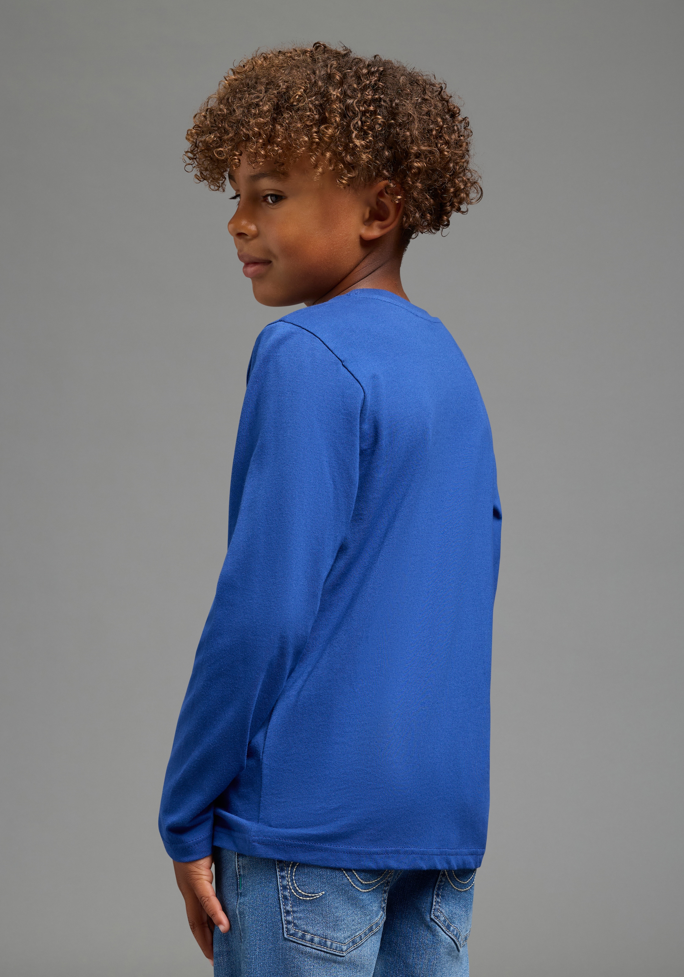 Scout Langarmshirt »3er Packung Shirt mit coolen Sprüche-Prints - NEU von SCOUT« Packung, 3,  3 Langarmshirts mit coolen Drucken: STAY COOL, STAY WILD, STAY CRAZY