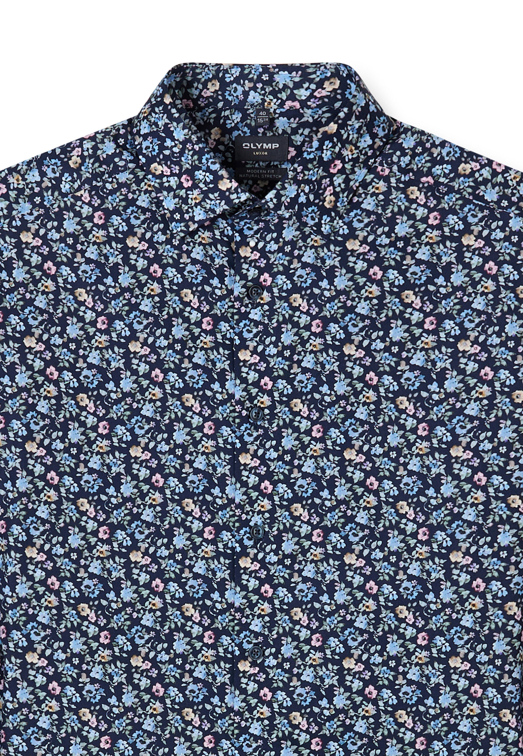 Thumbnail - OLYMP Businesshemd "OLYMP Luxor, modern fit, Stehkragen"