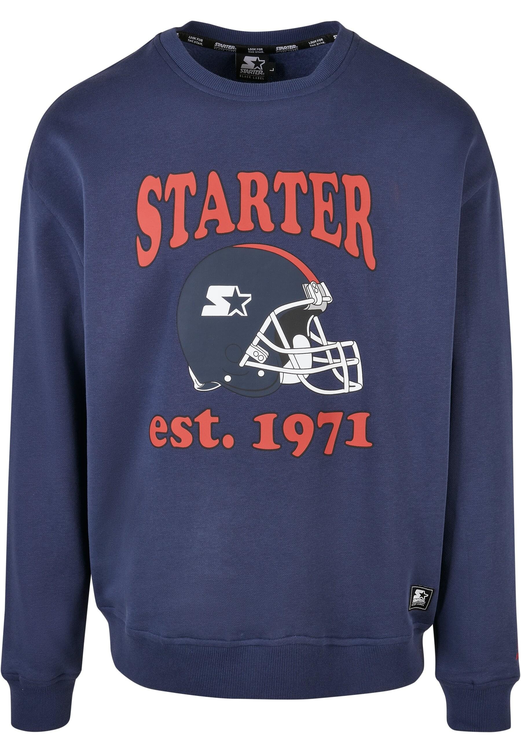 Rundhalspullover »Starter Black Label Herren Starter Football Crewneck«, (1 tlg.)