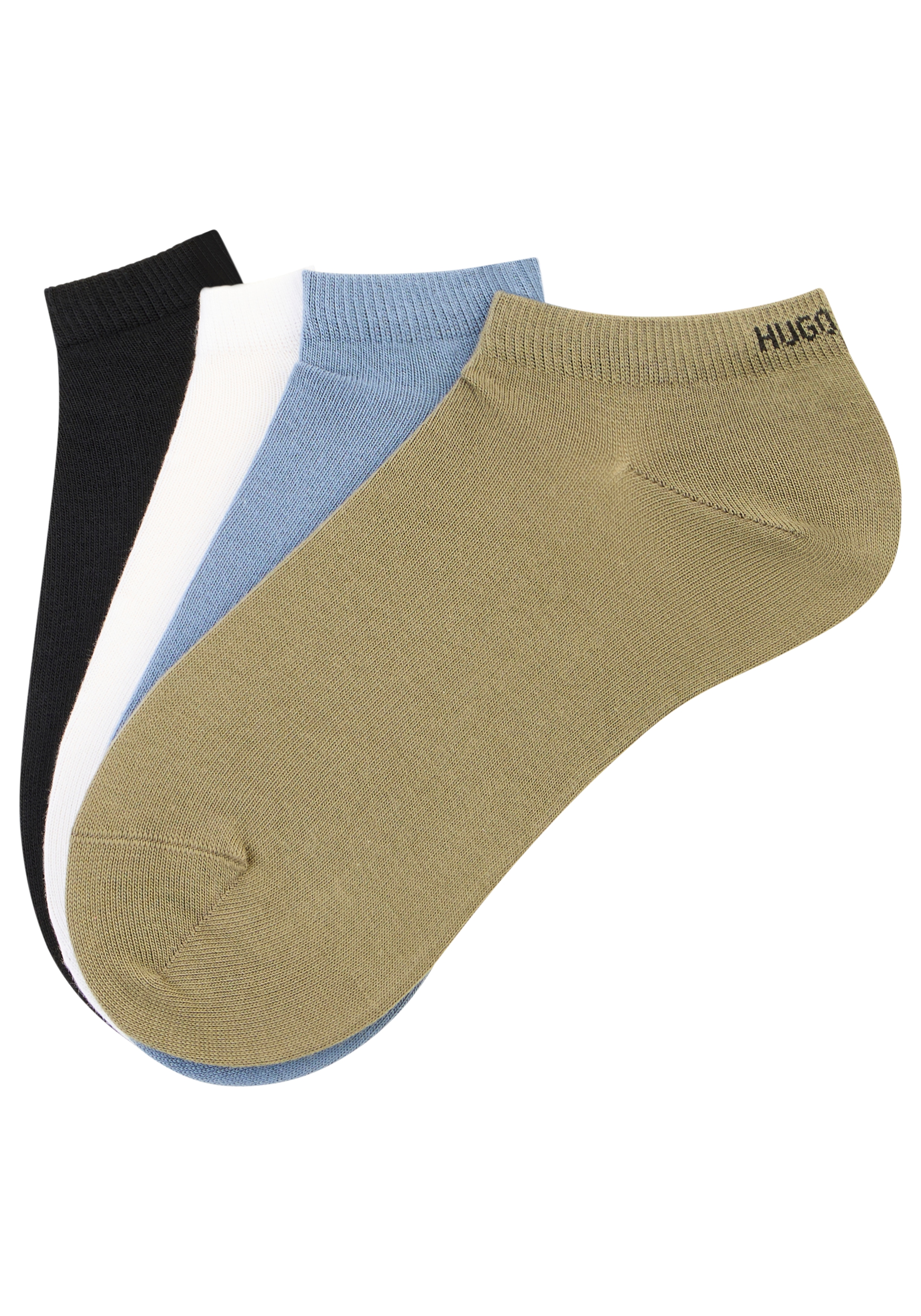 HUGO Underwear "6P AS UNI CC 1026" Packung, 6er-Pack, 6 Paar tlg. mit HUGO-Logoschriftzügen