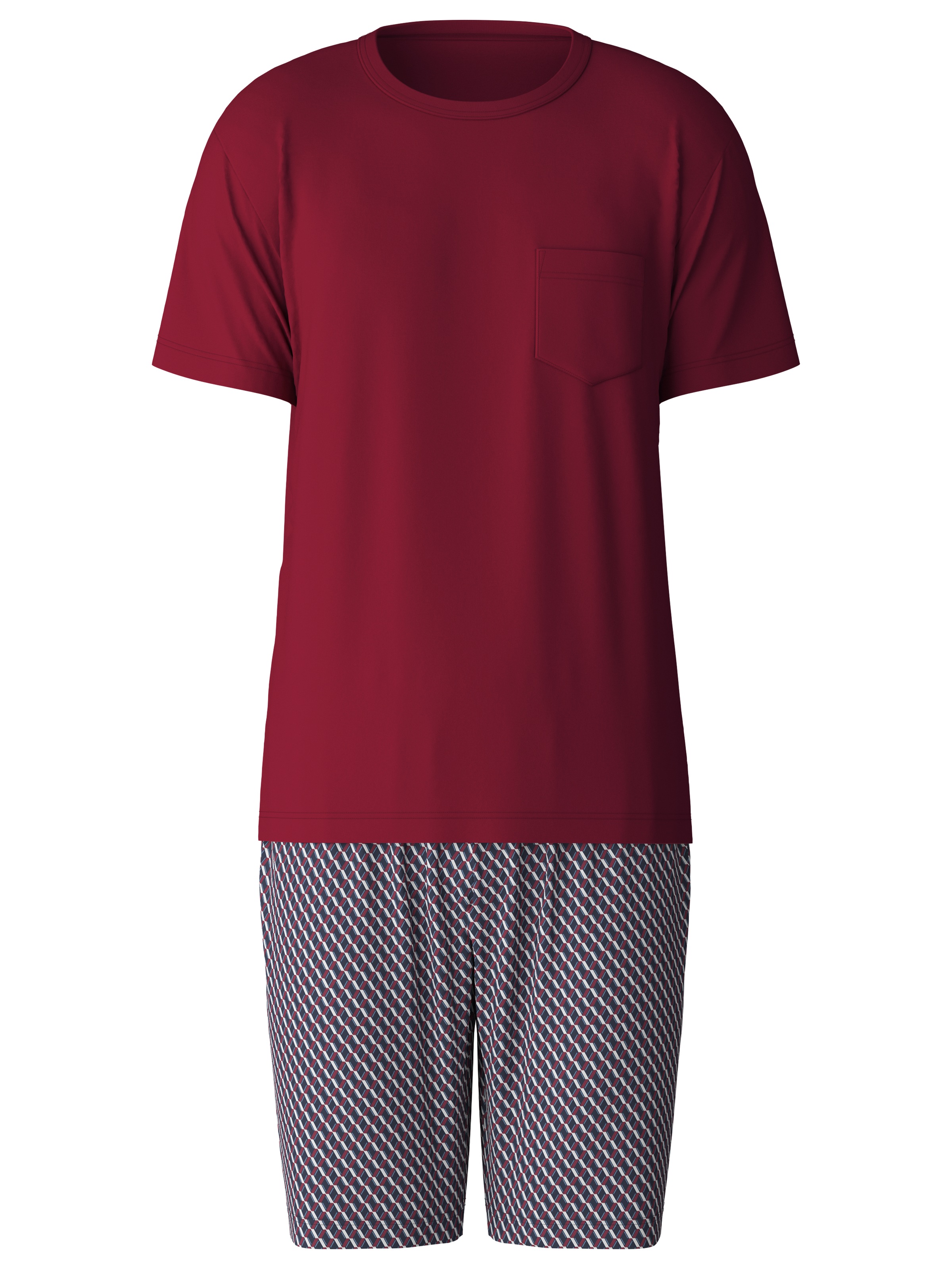 CALIDA Pyjama "Relax Imprint" 2 Stk. tlg., mit elastischem Hosenbund günstig online kaufen