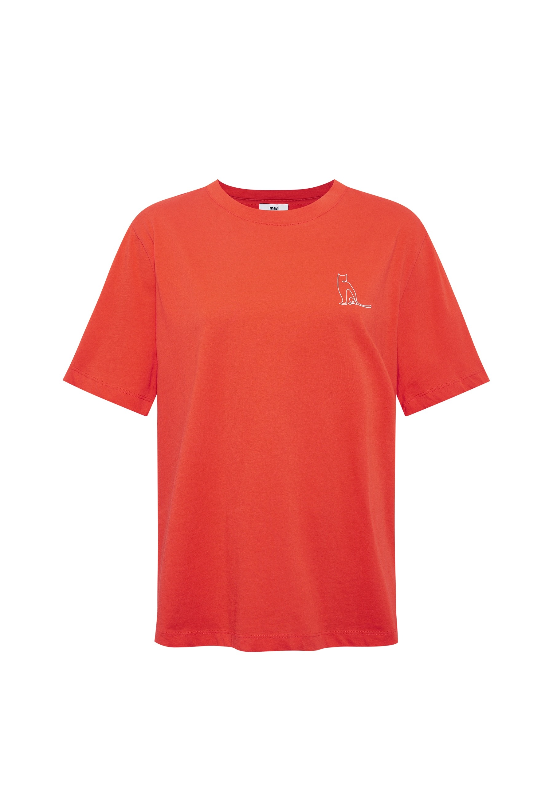 Mavi T-Shirt »GRAPHIC TEES«, Katzen T-Shirt