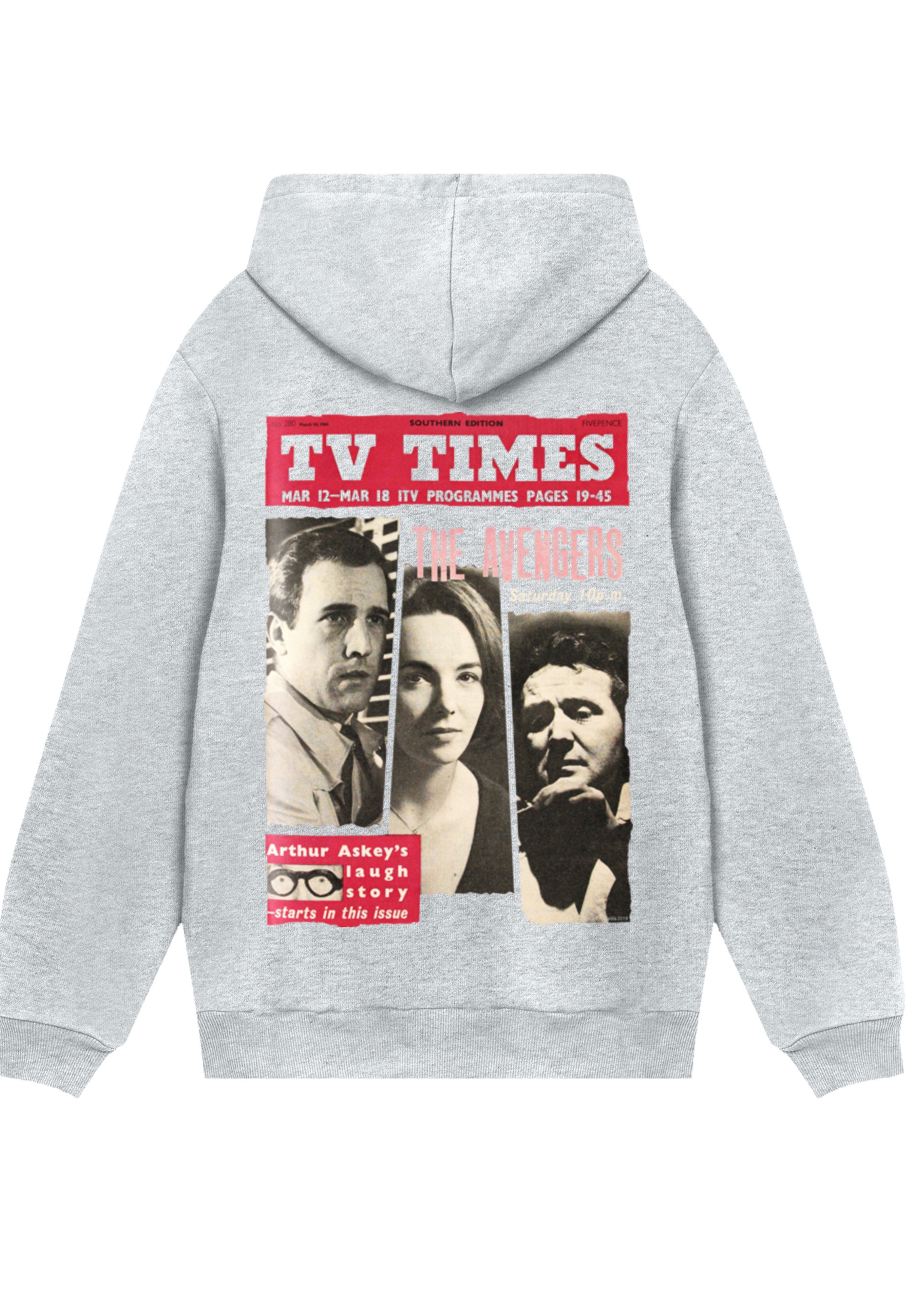 F4NT4STIC Kapuzenpullover "TV Times The Avengers 1961 Cover", Premium Quali günstig online kaufen