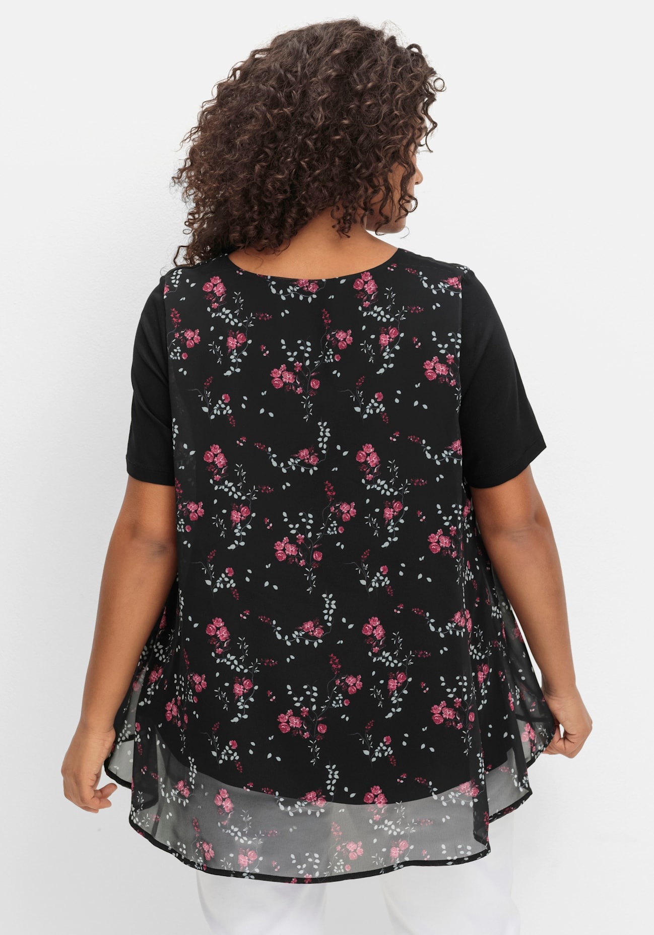 Sheego Blusenshirt »Blusenshirt«, (1 tlg.)